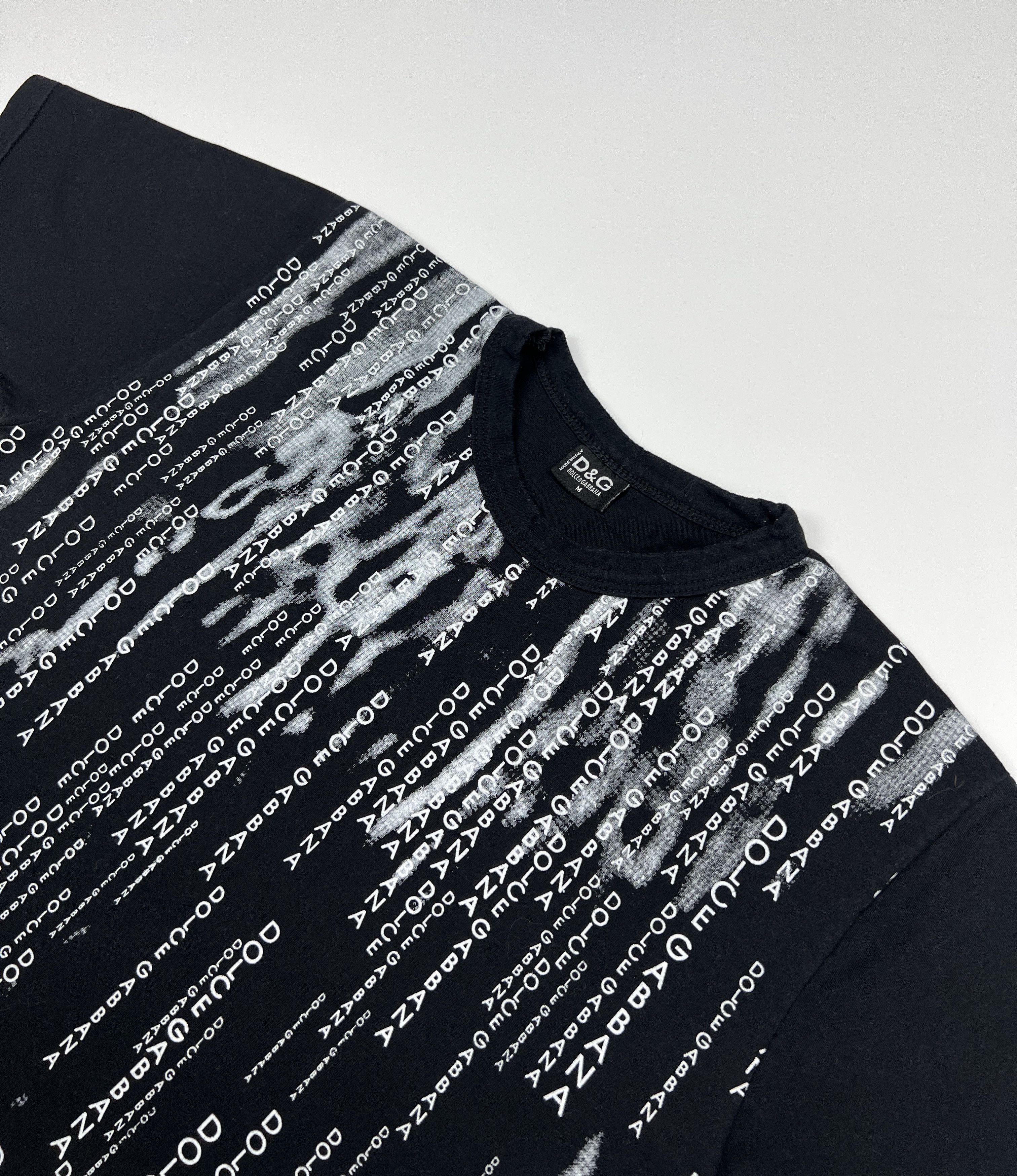 Other Vintage D&G Matrix Print Spell Logo Black Size US S / EU 44-46 / 1 - 3 Thumbnail