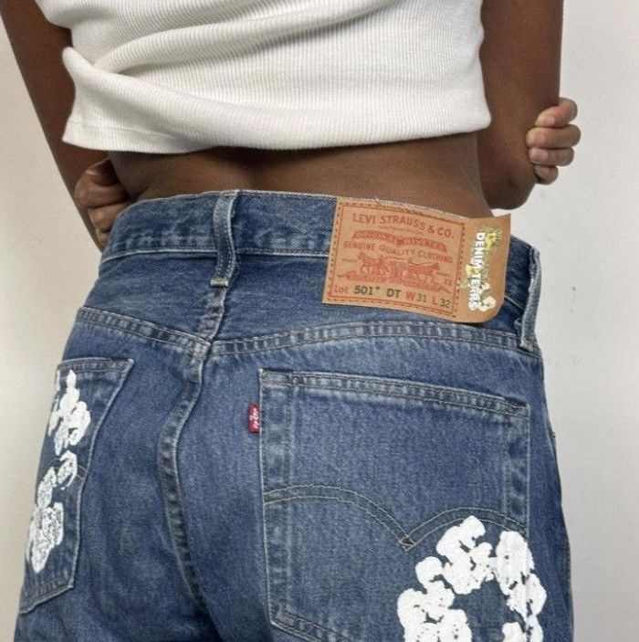 DENIM TEARS Levi’s x Denim Tears 501 Jeans - W31 L32 – Brand New w/ Box Size US 32 / EU 48 - 1 Thumbnail