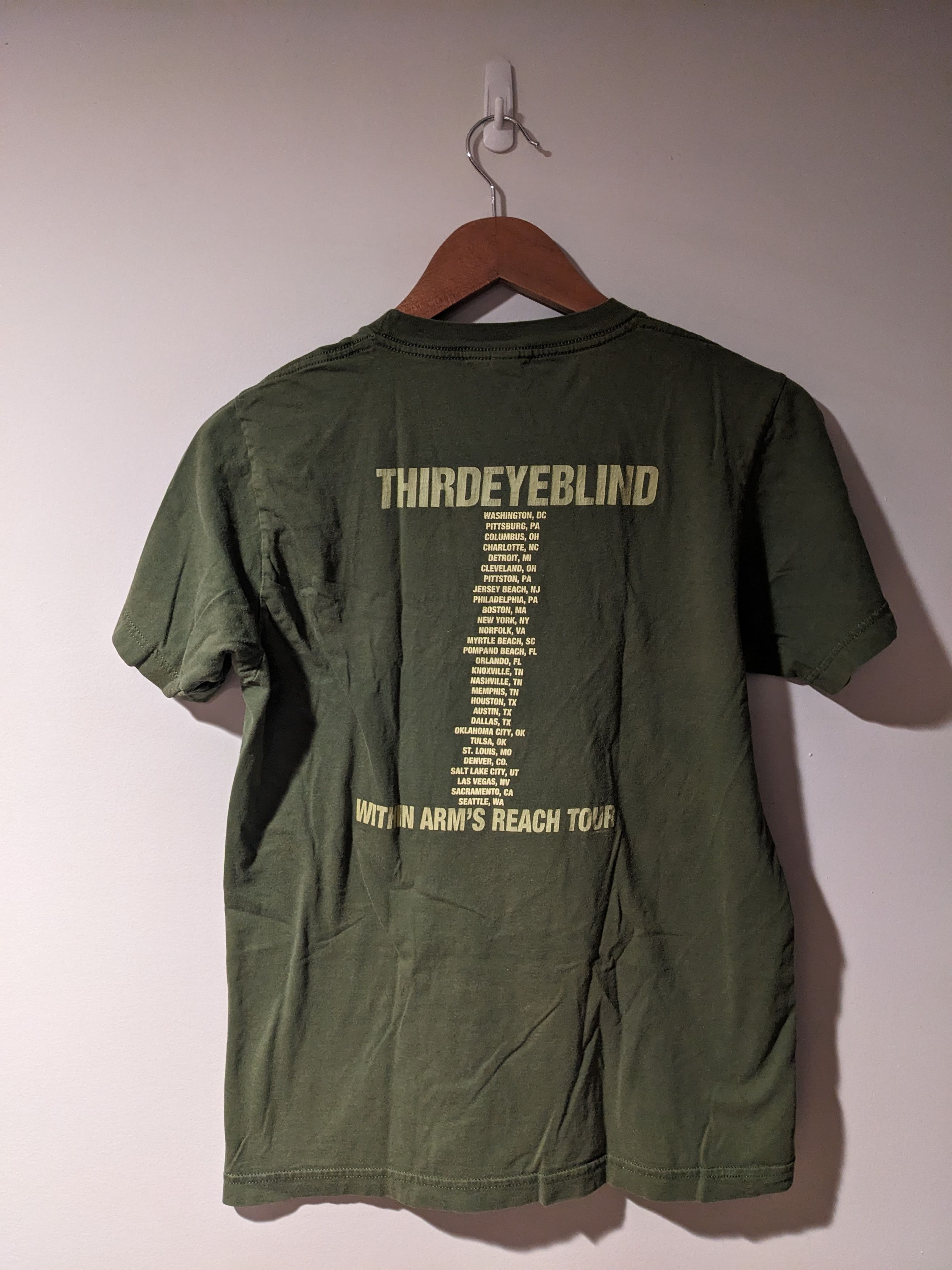Band Tees × Vintage Vintage 2003 Third Eye Blind Out of the Vein Tour T-Shirt Size US S / EU 44-46 / 1 - 7 Thumbnail