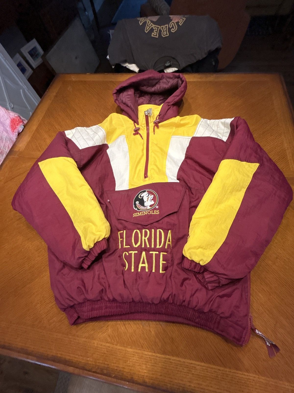 Vintage Florida State Seminoles Nylon Puffer