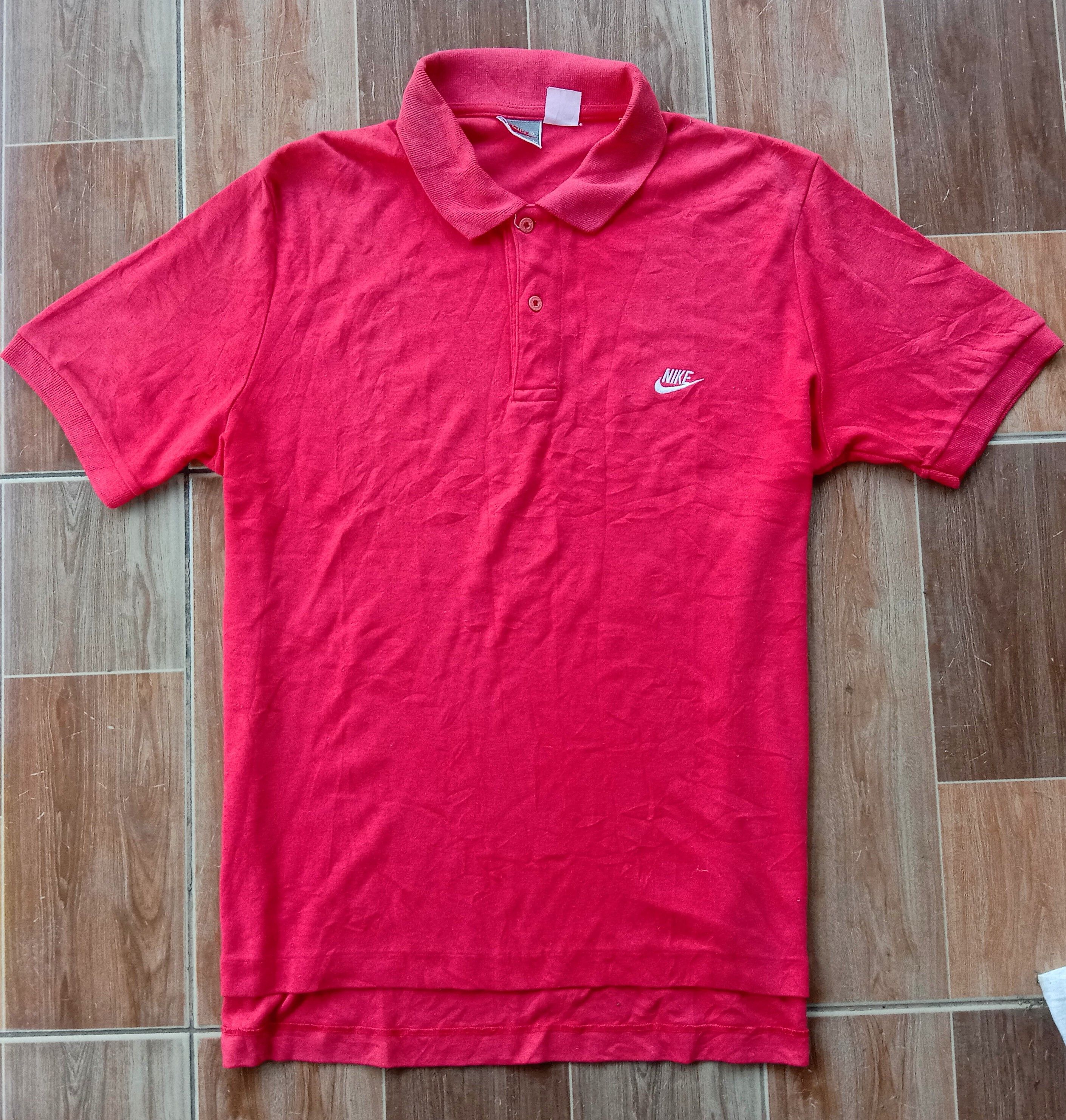 Nike Nike Vintage 80s Poloshirt Size US M / EU 48-50 / 2 - 3 Thumbnail