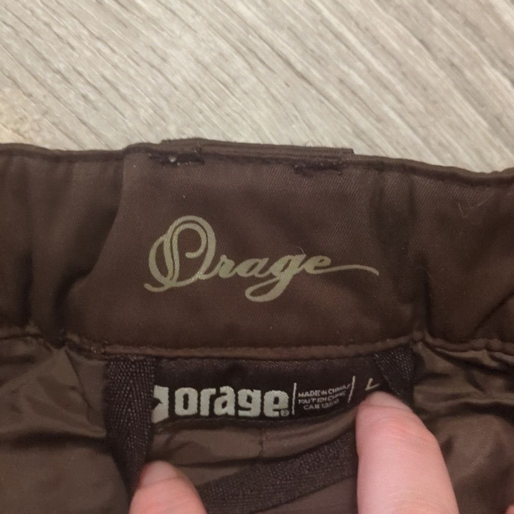 Orage Orage brown snow pants size large Size 33" - 9 Thumbnail