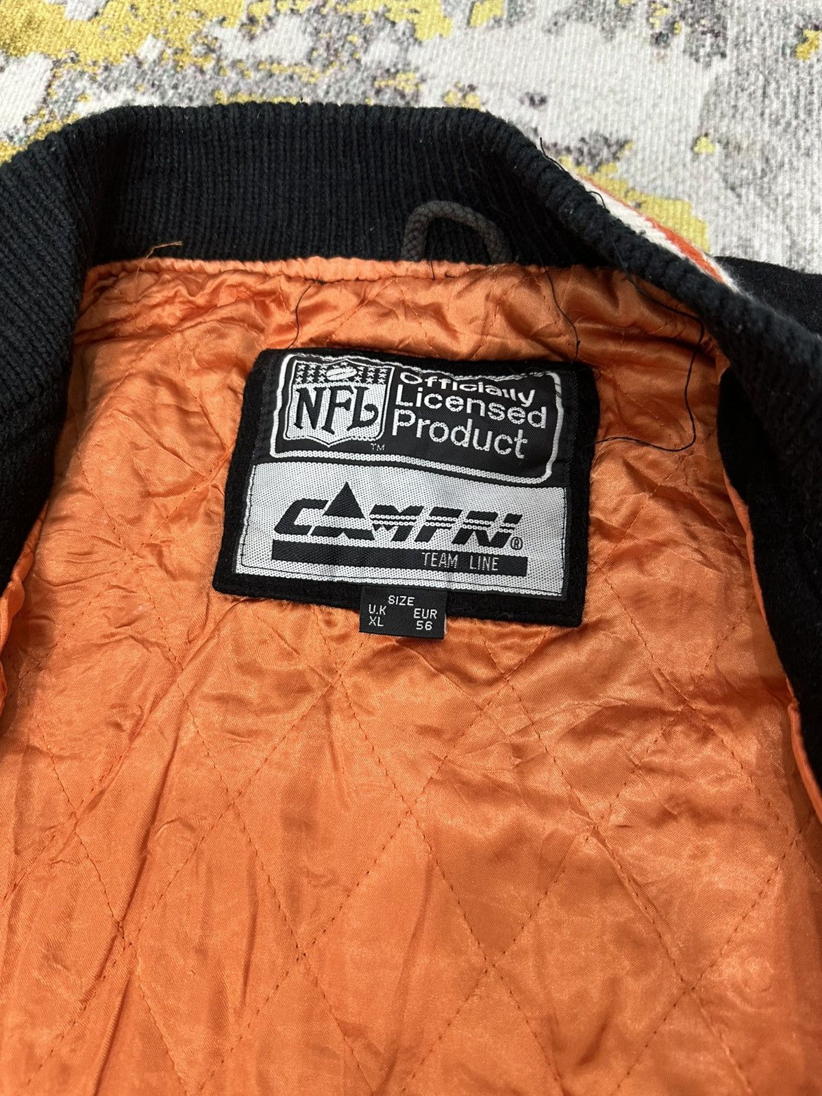 NFL Vintage 90s NFL Cincinnati Bengals Wool Varsity Jacket Size US XL / EU 56 / 4 - 9 Thumbnail