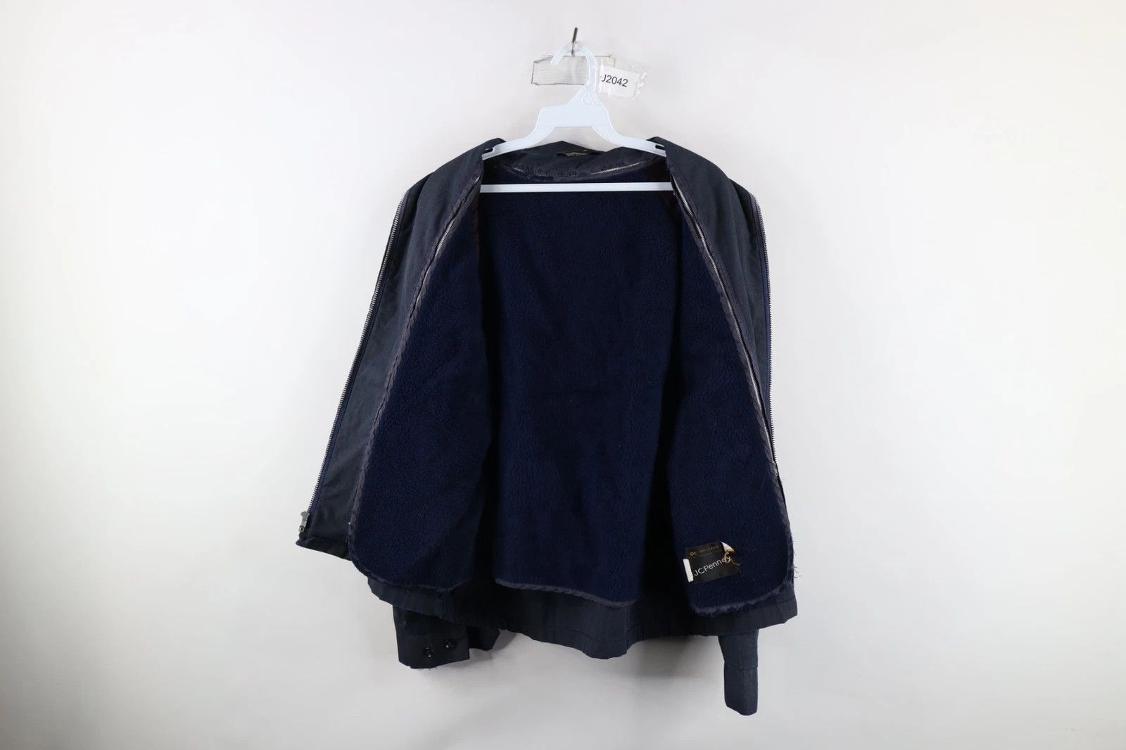 Vintage Vintage 60s Streetwear Lined Meachanic Work Jacket Blue USA Size US M / EU 48-50 / 2 - 15 Thumbnail