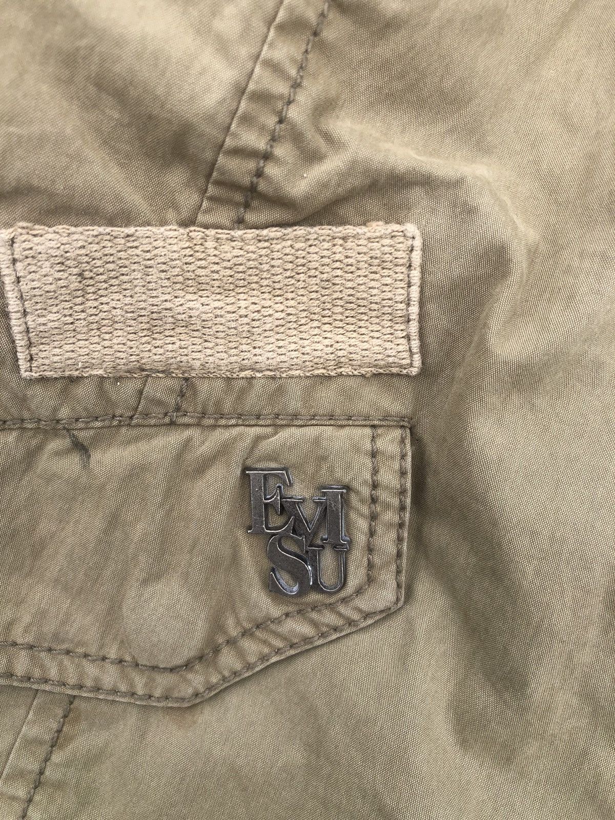 Japanese Brand Vintage Japanese Brands Evisu Military Zipper hoodie Jacket Size L / US 10 / IT 46 - 10 Thumbnail