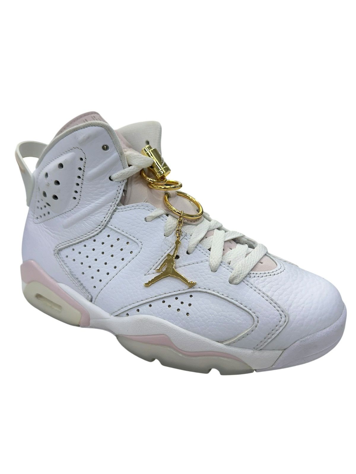 Jordan Brand Jordan 6 Retro Gold Hoops DH9696 100 Size 7W/5.5M Size US 5.5 / EU 38 - 5 Thumbnail