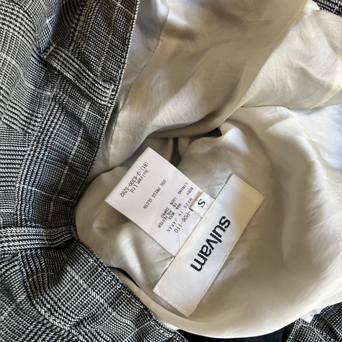 Sulvam Sulvam plaid bondage pants Size US 30 / EU 46 - 4 Thumbnail