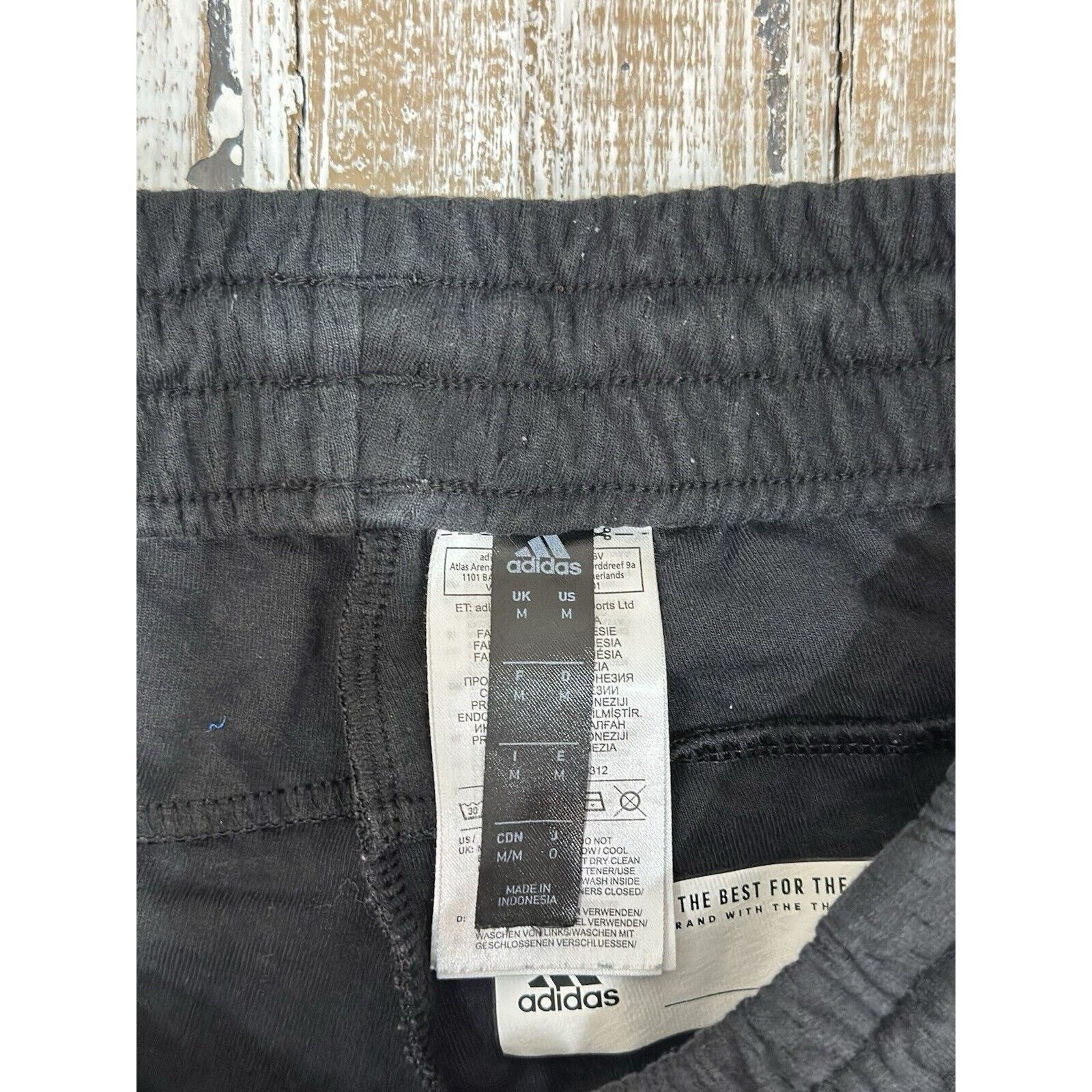 Adidas Men’s Adidas Track Pants Running Gym Sweatpants Mens Sz Med Size US 32 / EU 48 - 5 Thumbnail