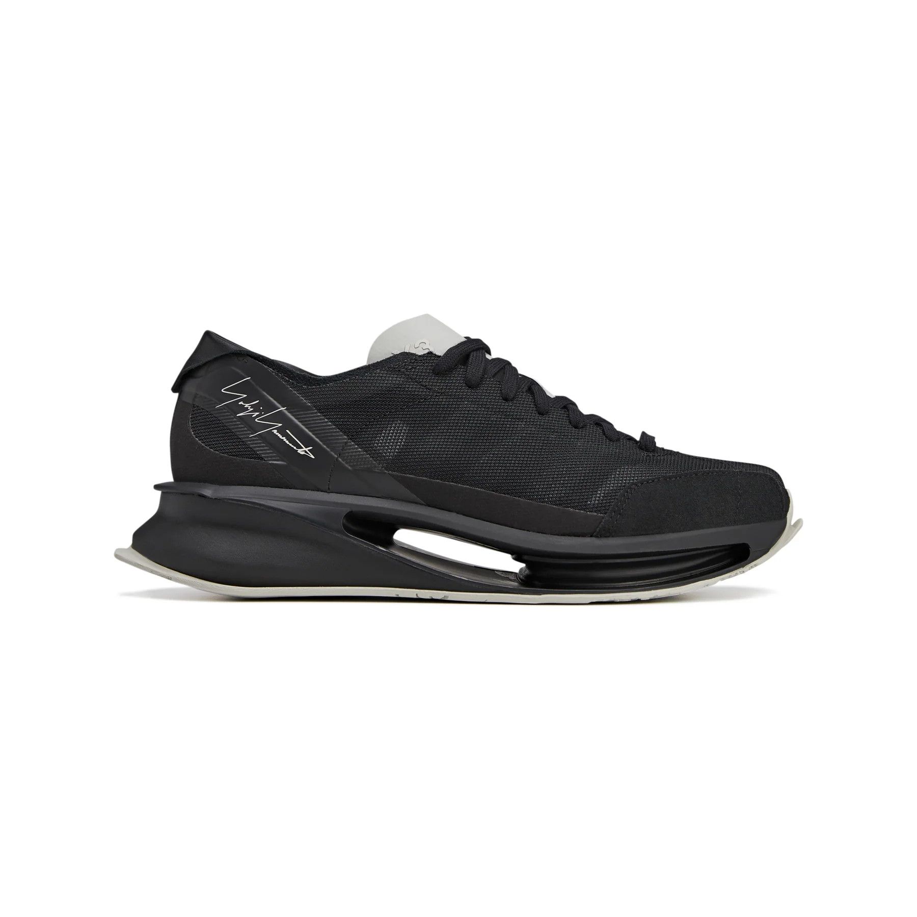 Y-3 × Yohji Yamamoto o1s22i1n0125 Low-Top Sneakers in Black Size US 8 / EU 41 - 1 Thumbnail