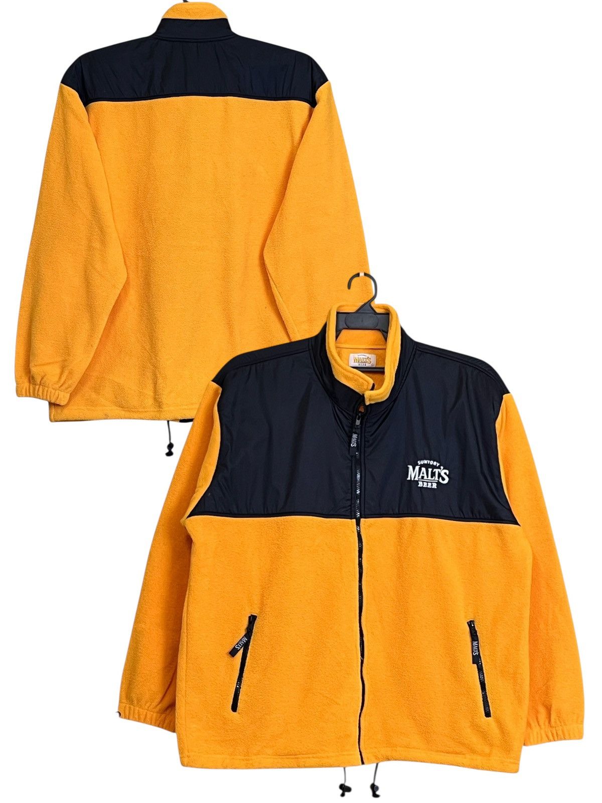 Japanese Brand Vintage SUNTORY MALT’S BEER fleece jacket Size US XL / EU 56 / 4 - 1 Thumbnail