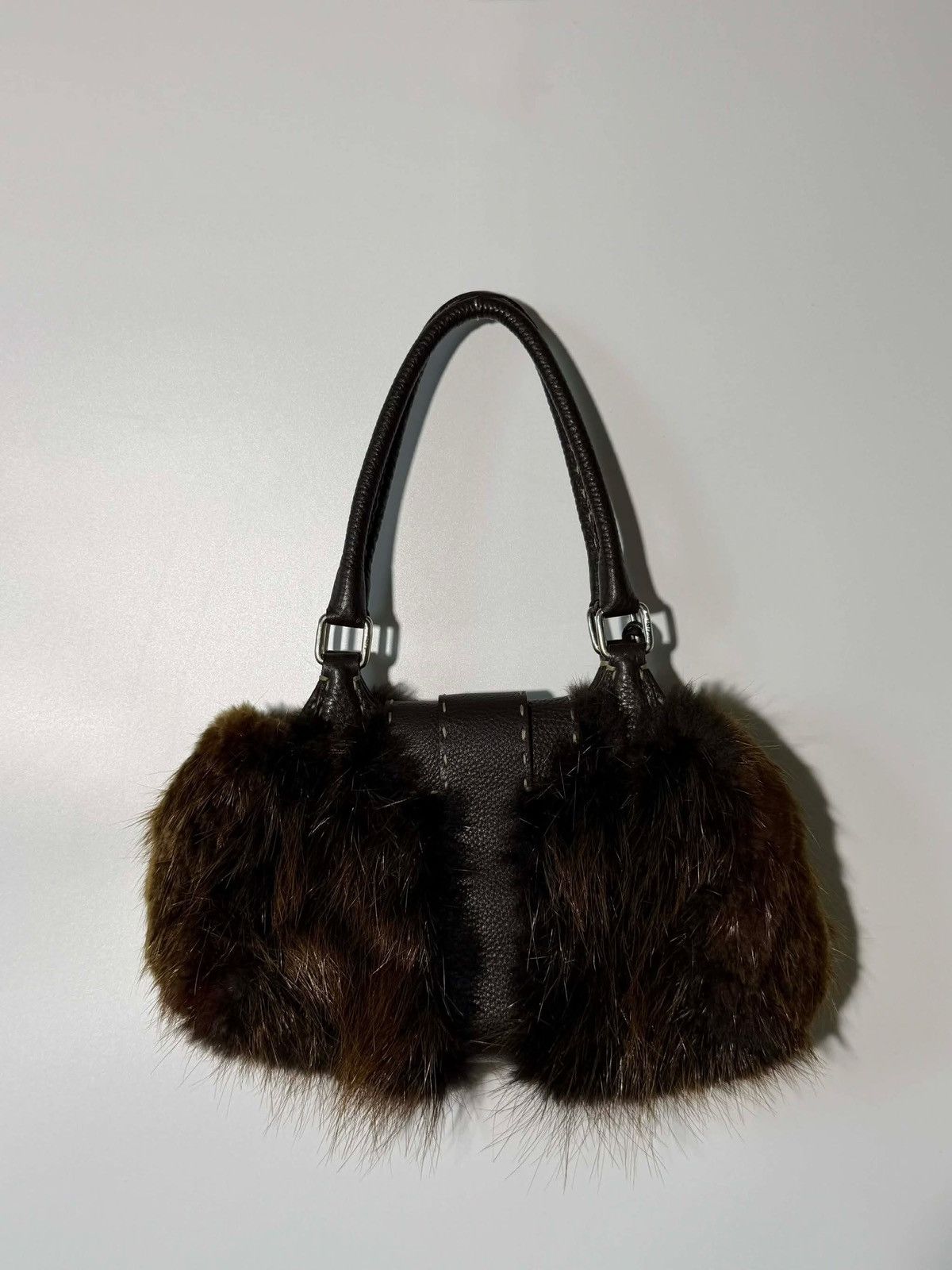Fendi Fendi Selleria Fur Shoulder Bag Size ONE SIZE - 2 Thumbnail