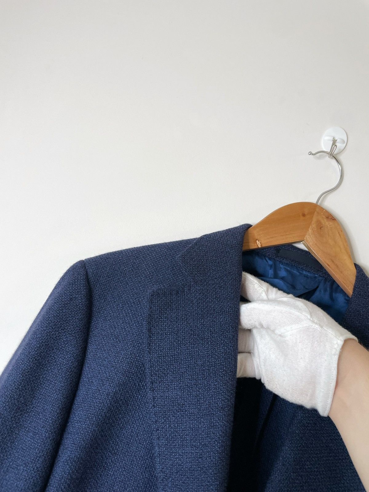 SCABAL Scabal Finest Cloth 100% Schurwolle 2 buttons Sport Blazer Size 54R - 7 Thumbnail