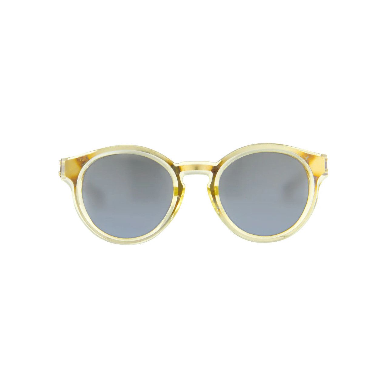 Dior × Kris Van Assche Kris Van Assche Sunglasses Round Yellow Clear and Grey Size ONE SIZE - 2 Thumbnail