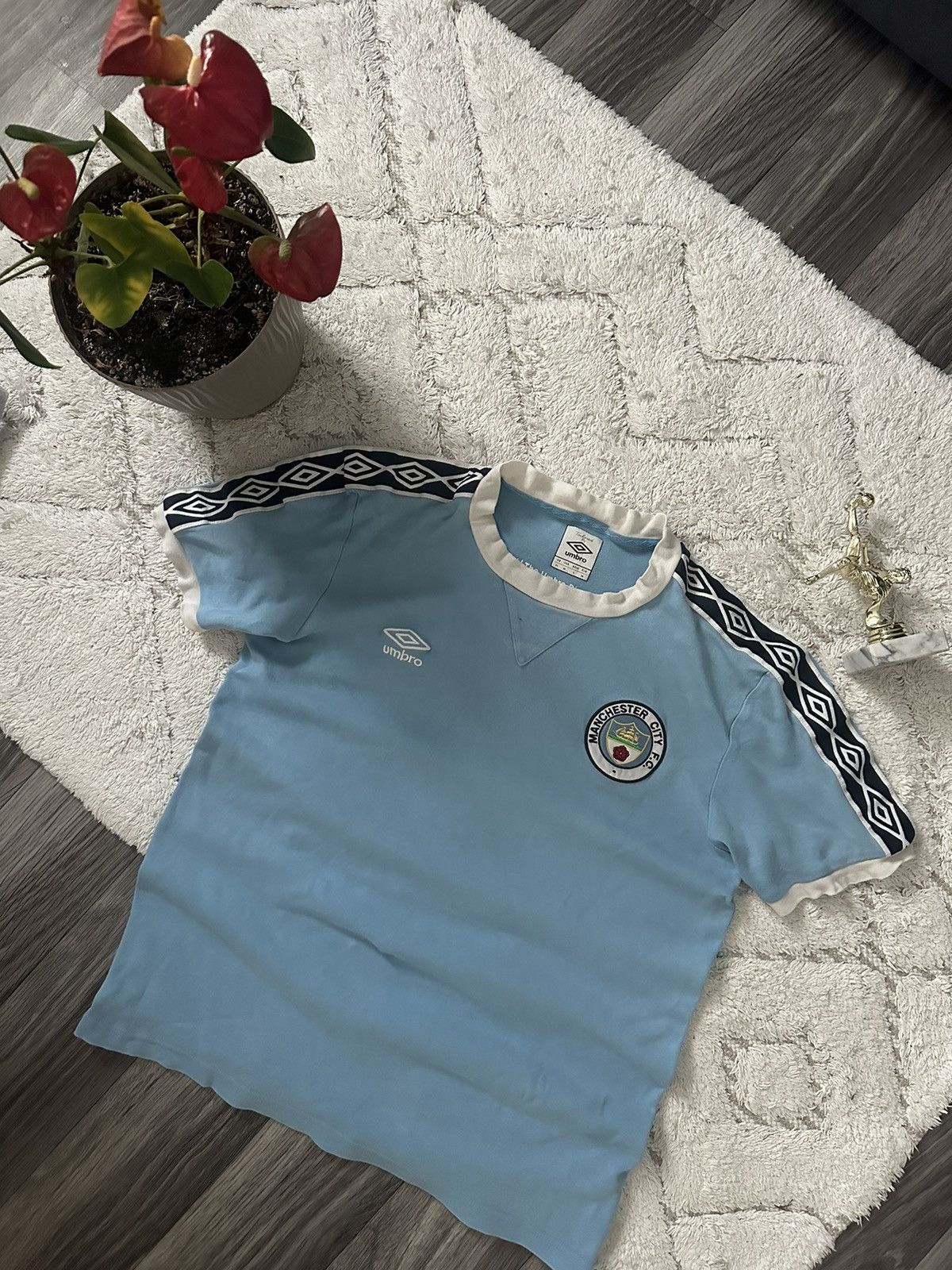 Umbro Umbro Vintage Manchester City 2010-2011 Jersey Training Top Size US M / EU 48-50 / 2 - 1 Thumbnail