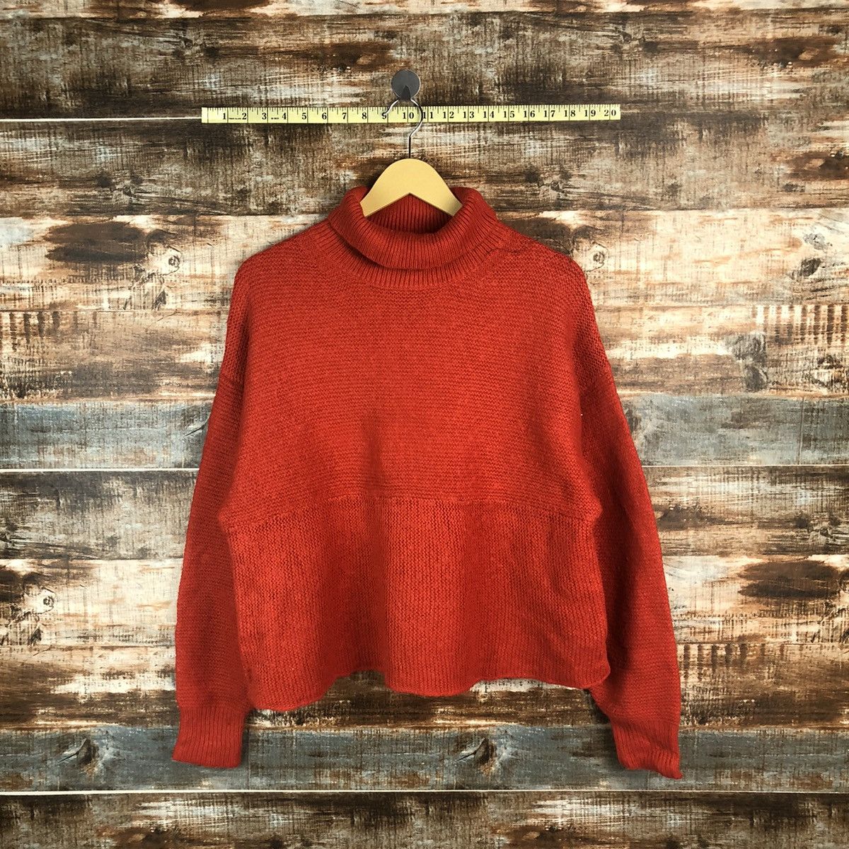 Homespun Knitwear × Japanese Brand Niko And Red Turtle Neck Knitwear #A1895 Size M / US 6-8 / IT 42-44 - 1 Thumbnail