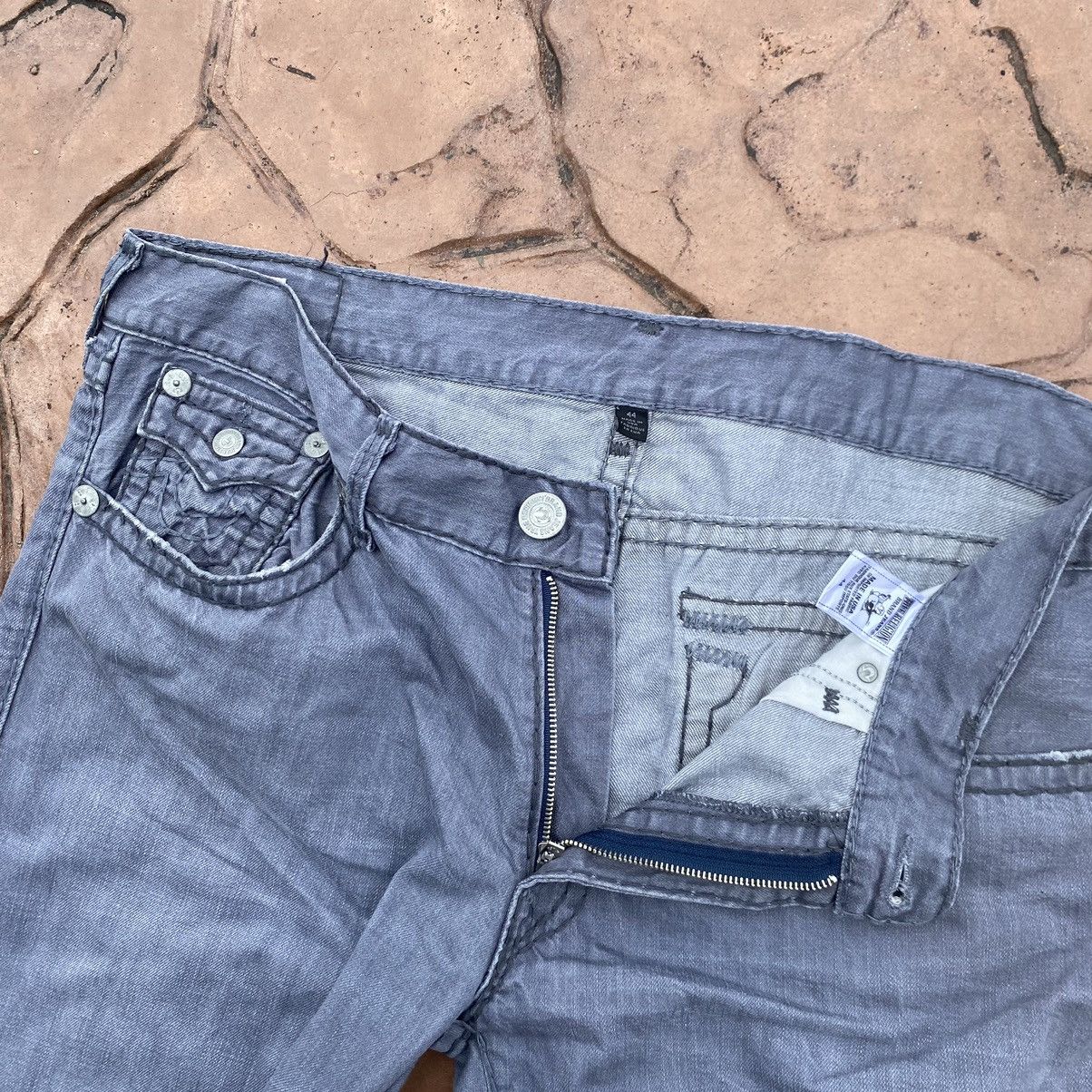 True Religion Thrashed Vintage Y2K True Religion ERD GRUNGE BOOTCUT JEANS Size US 44 / EU 60 - 4 Thumbnail