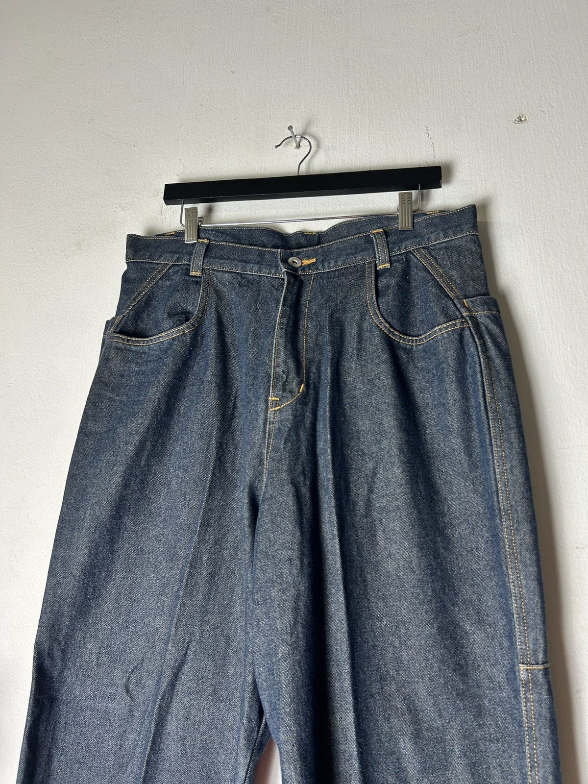 Japanese Brand Kojima Denim Rehocer Big Pocket Jeans Japan Ste Size US 34 / EU 50 - 8 Thumbnail