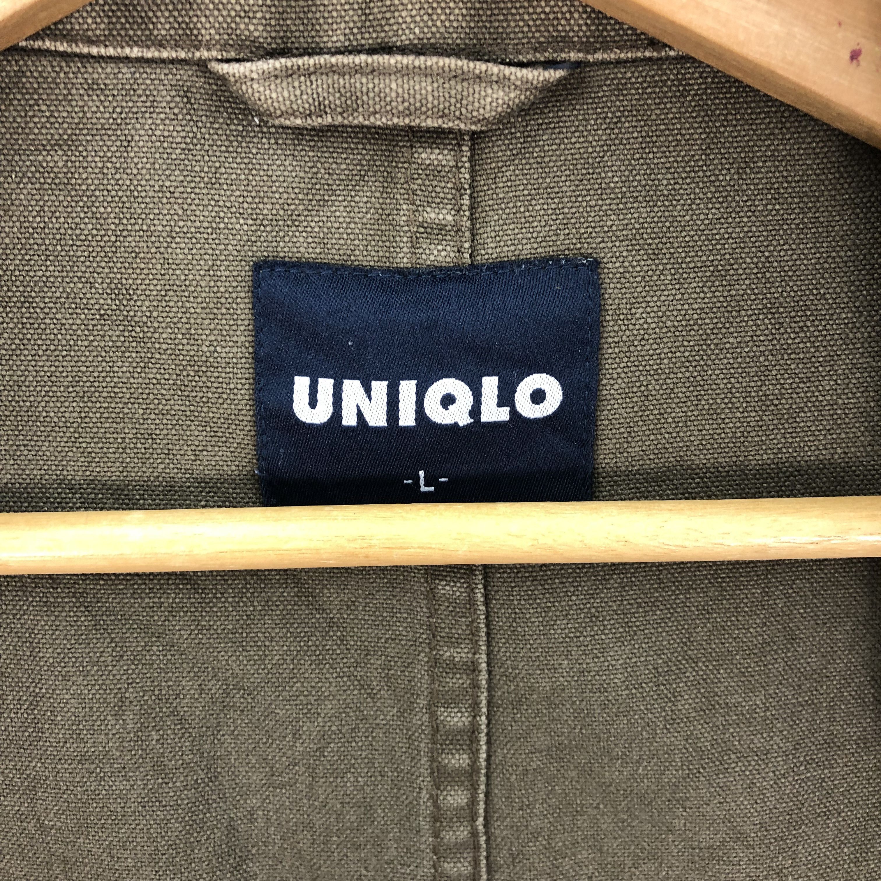 Japanese Brand Vintage Uniqlo Chore Varsity Jacket Wool Jackets Size US L / EU 52-54 / 3 - 6 Thumbnail