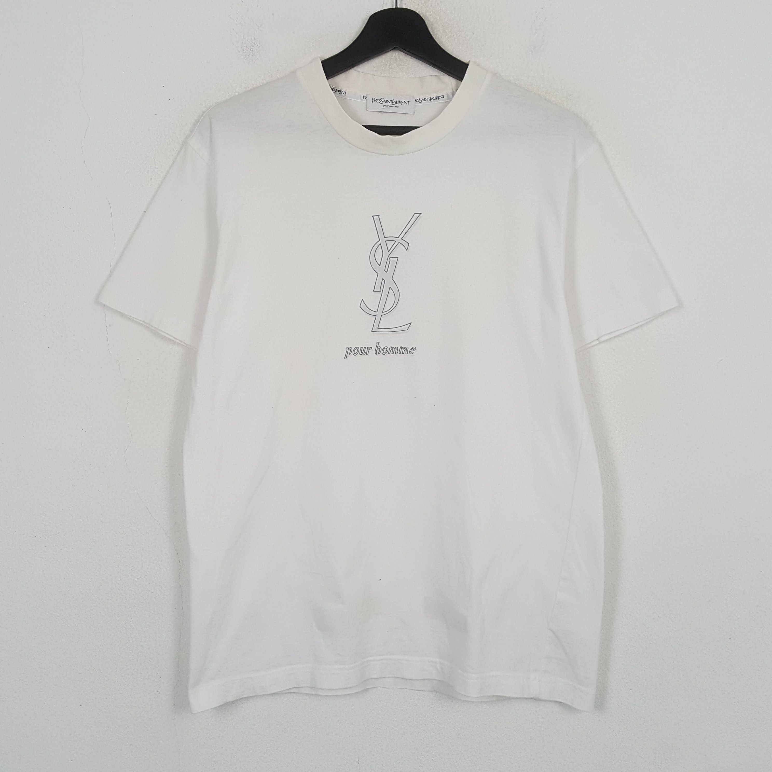 Yves Saint Laurent Yves Saint Laurent YSL Fashion Brand Tshirt C301N6 Size US M / EU 48-50 / 2 - 1 Thumbnail