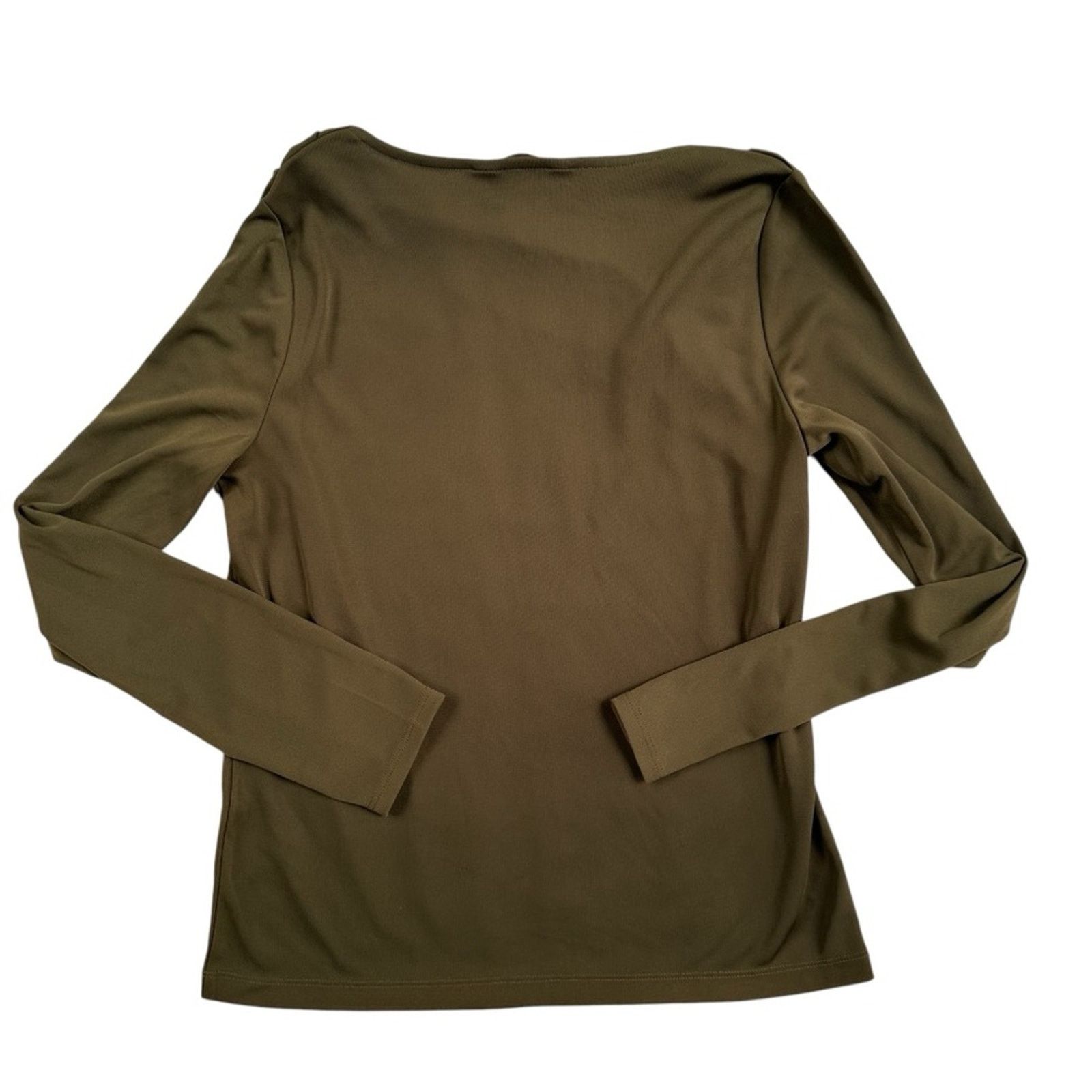 Ralph Lauren Black Label Ralph Lauren Black Label Twist Detail Long Sleeve Top Size M / US 6-8 / IT 42-44 - 3 Thumbnail