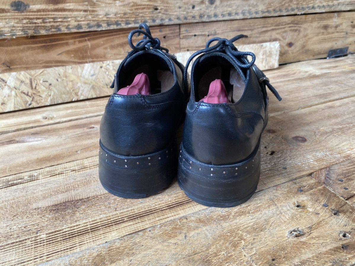 Dolce & Gabbana Dolce and gabbana derby studded black leather shoes sz Uk8 Size US 9 / EU 42 - 9 Thumbnail