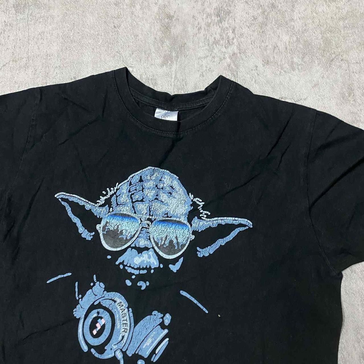 Other Black vintage Yoda Star Wars t-shirt #StarWars #VintageTee Size US S / EU 44-46 / 1 - 2 Thumbnail