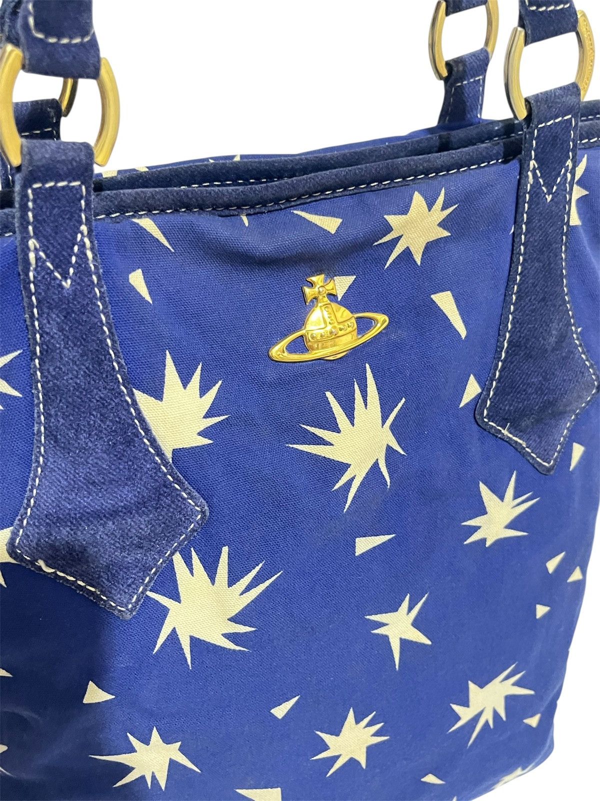 Vivienne Westwood Star Orbs Tote Bag Size ONE SIZE - 5 Thumbnail