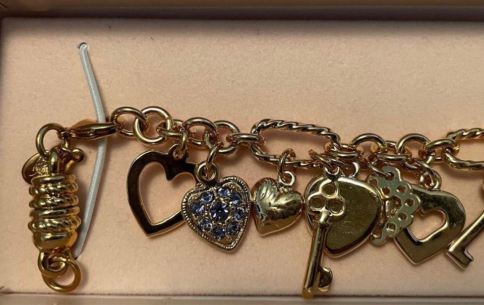 Designer BNIB Vintage Kirk Foley Charm Bracelet Size ONE SIZE - 2 Thumbnail