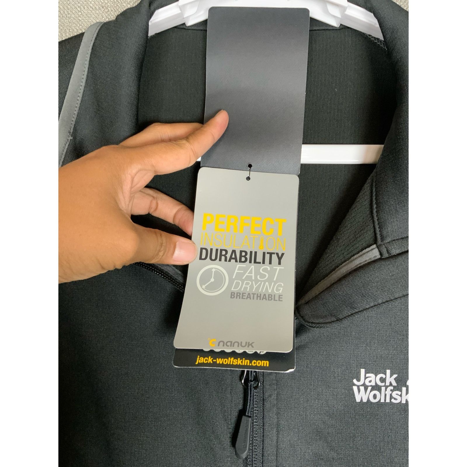 Jack Wolfskin Jack Wolfskin 1704611 Men’s High Mountain Trail Jacket XXXL Size US XXL / EU 58 / 5 - 8 Thumbnail