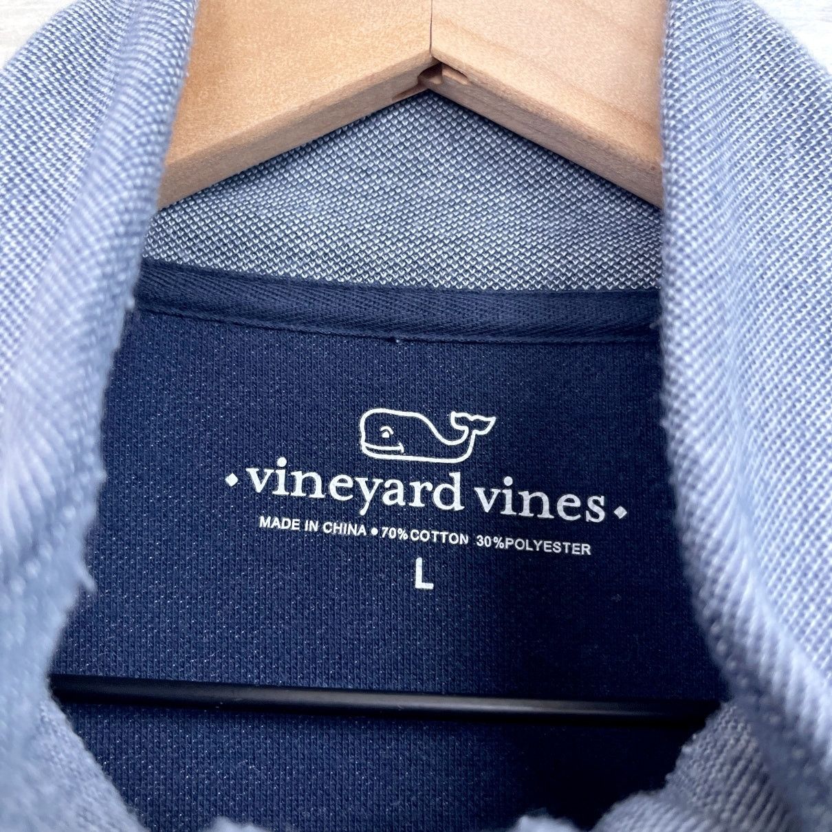 Vineyard Vines Vineyard Vines 1/4 Zip Pique Pullover Sweatshirt Mens L Size US L / EU 52-54 / 3 - 6 Thumbnail
