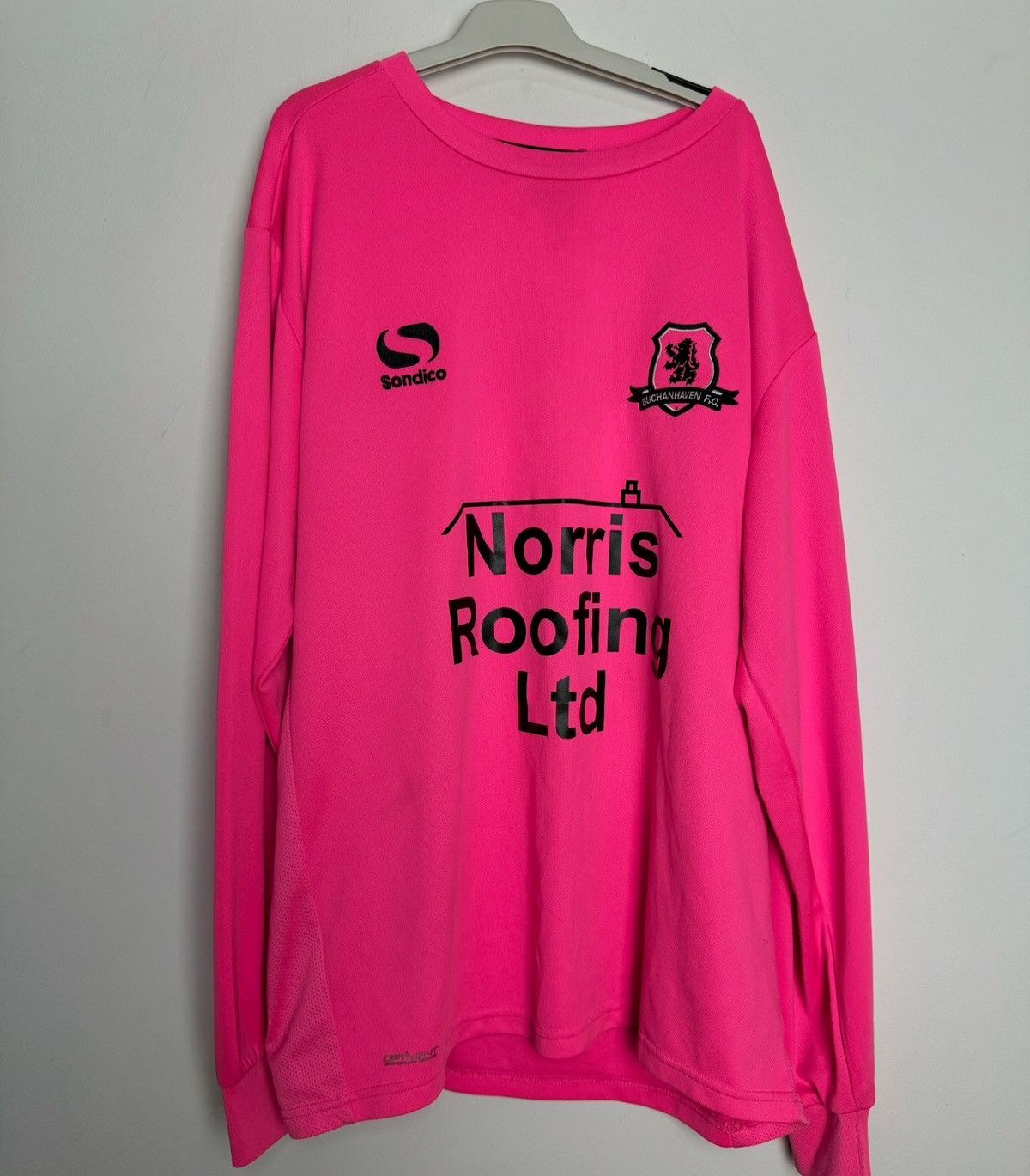 Other Vintage Pink Soccer Jersey Sondico Goalkeeper Shirt Size US L / EU 52-54 / 3 - 1 Thumbnail