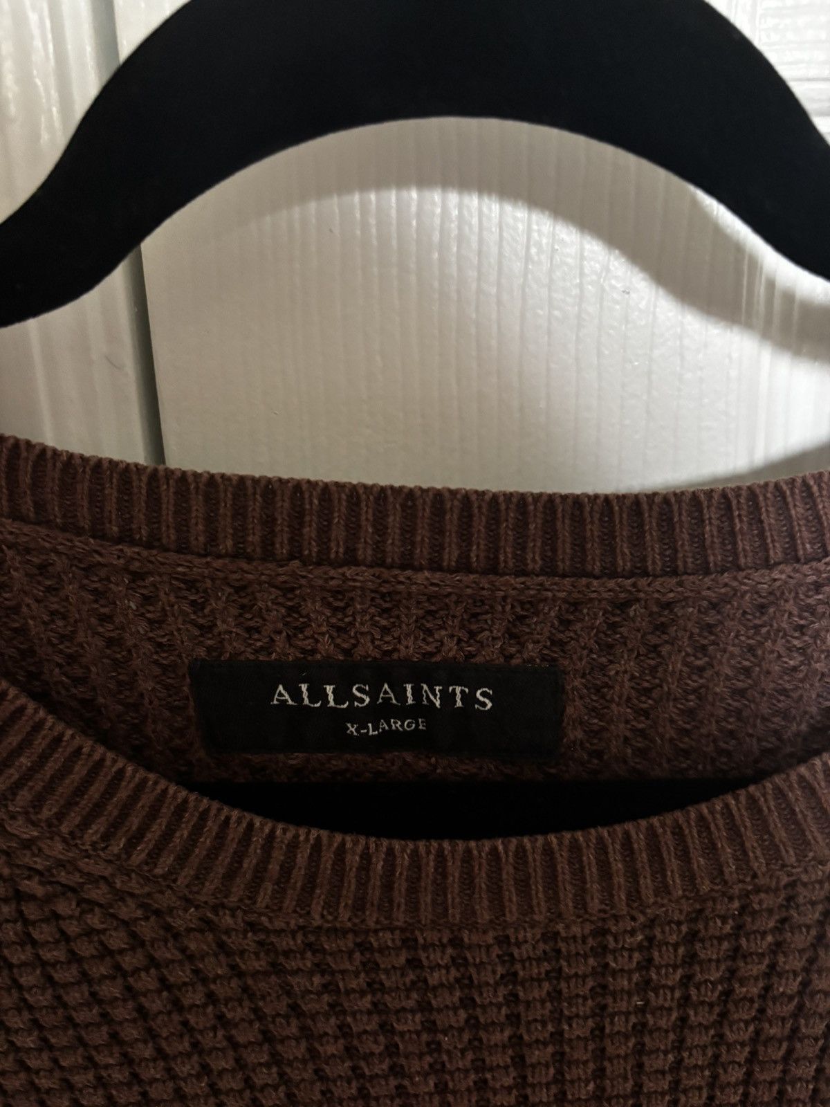 Allsaints Allsaints Wells Crew Burgundy (XL) Size US XL / EU 56 / 4 - 2 Thumbnail