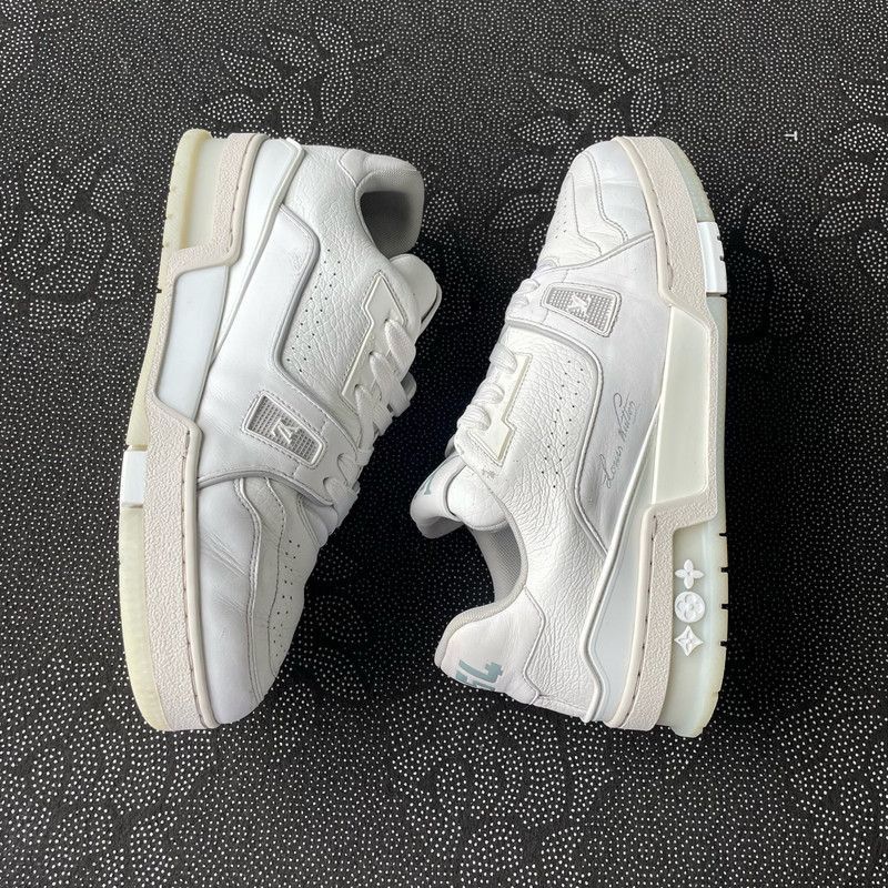 Louis Vuitton Louis Vuitton Trainer Low Top Sneakers for Women -2508 Size US 8 / IT 38 - 7 Thumbnail