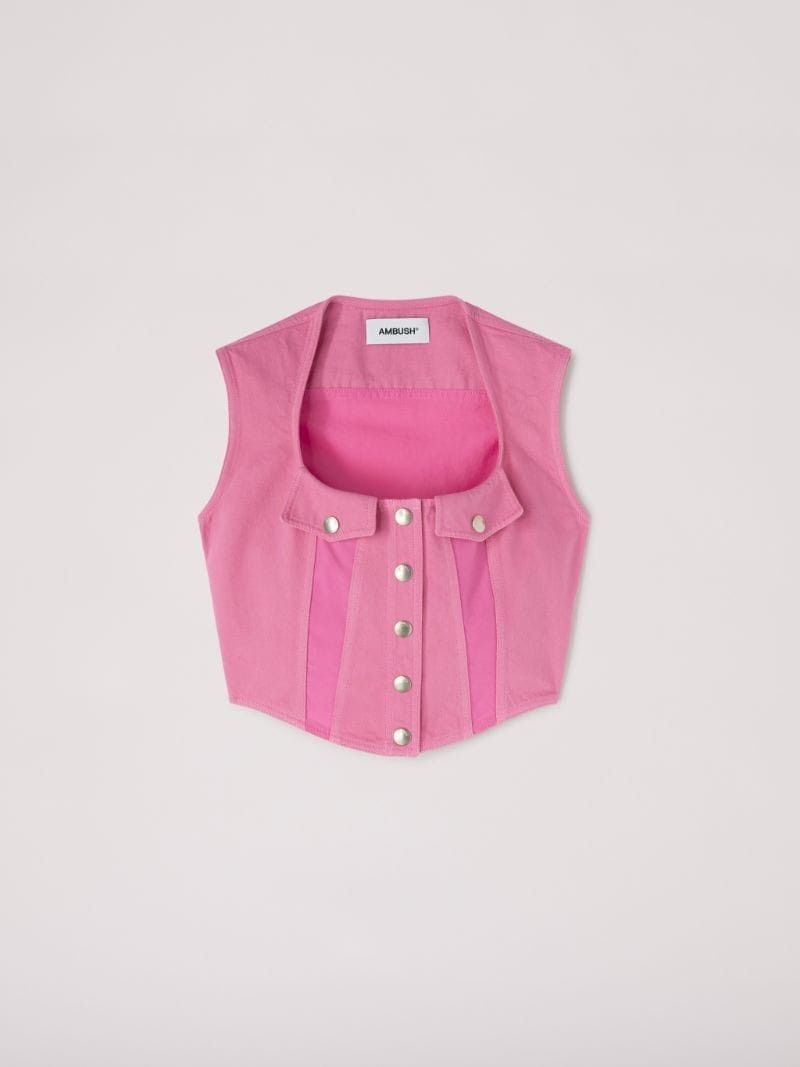 Ambush Design $660 Ambush Cropped Denim Top Size XS / US 0-2 / IT 36-38 - 1 Thumbnail