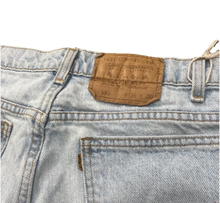 Levi's × Vintage Vintage Levis 550 Jorts Orange Tab Y2K Size US 34 / EU 50 - 3 Thumbnail
