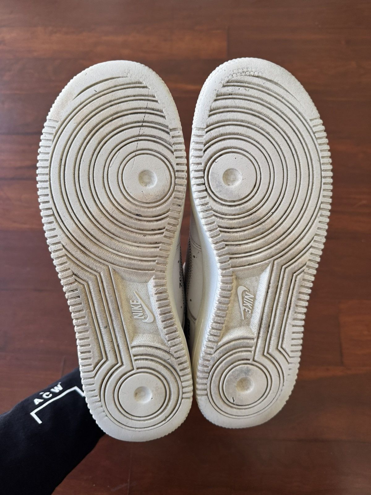 Nike × Off-White OFF WHITE AIR FORCE 1 LOW AF-100 WHITE COMPLEXCON SIZE 8 Size US 8 / EU 41 - 5 Thumbnail