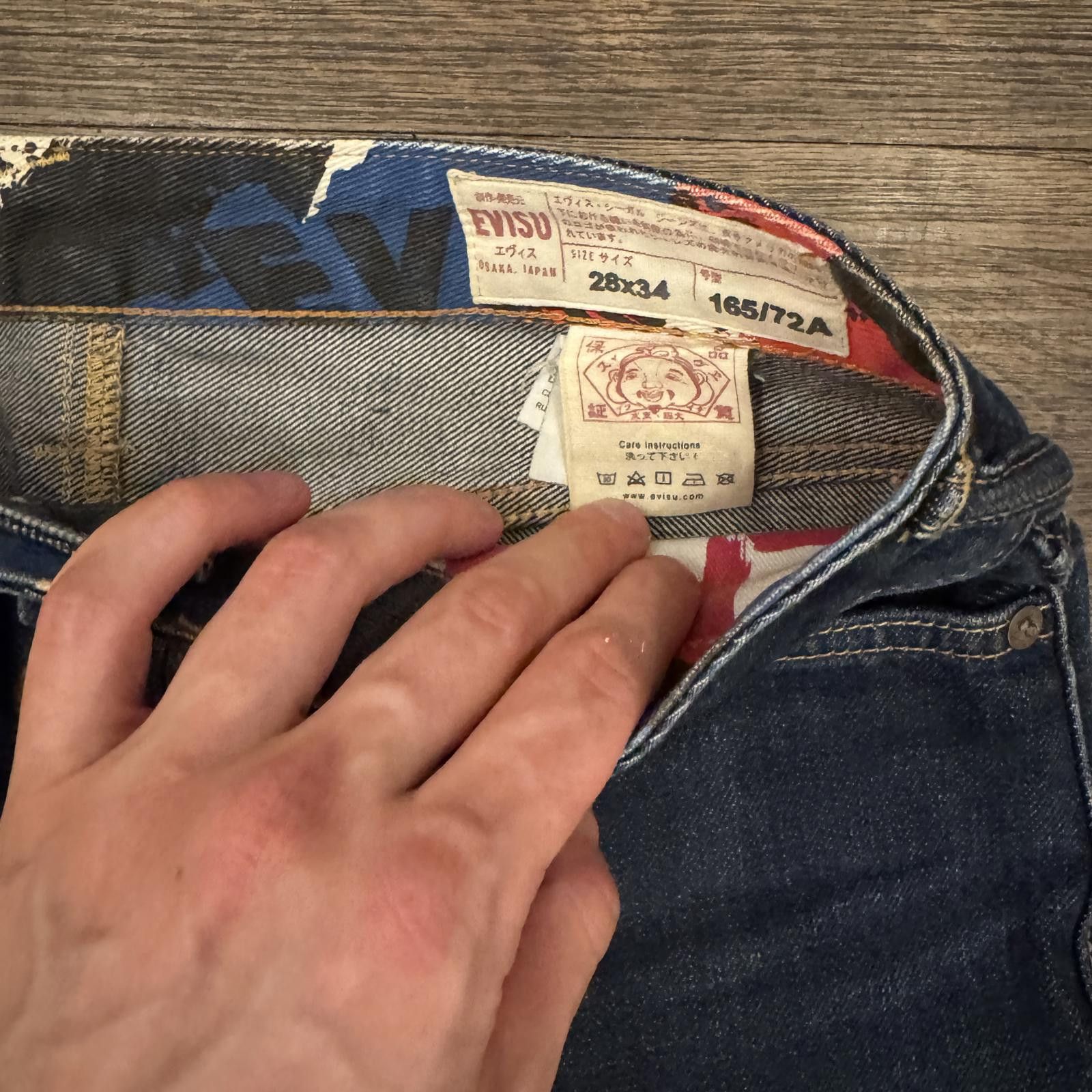 Evisu Evisu Daicock Jeans Size US 28 / EU 44 - 3 Thumbnail