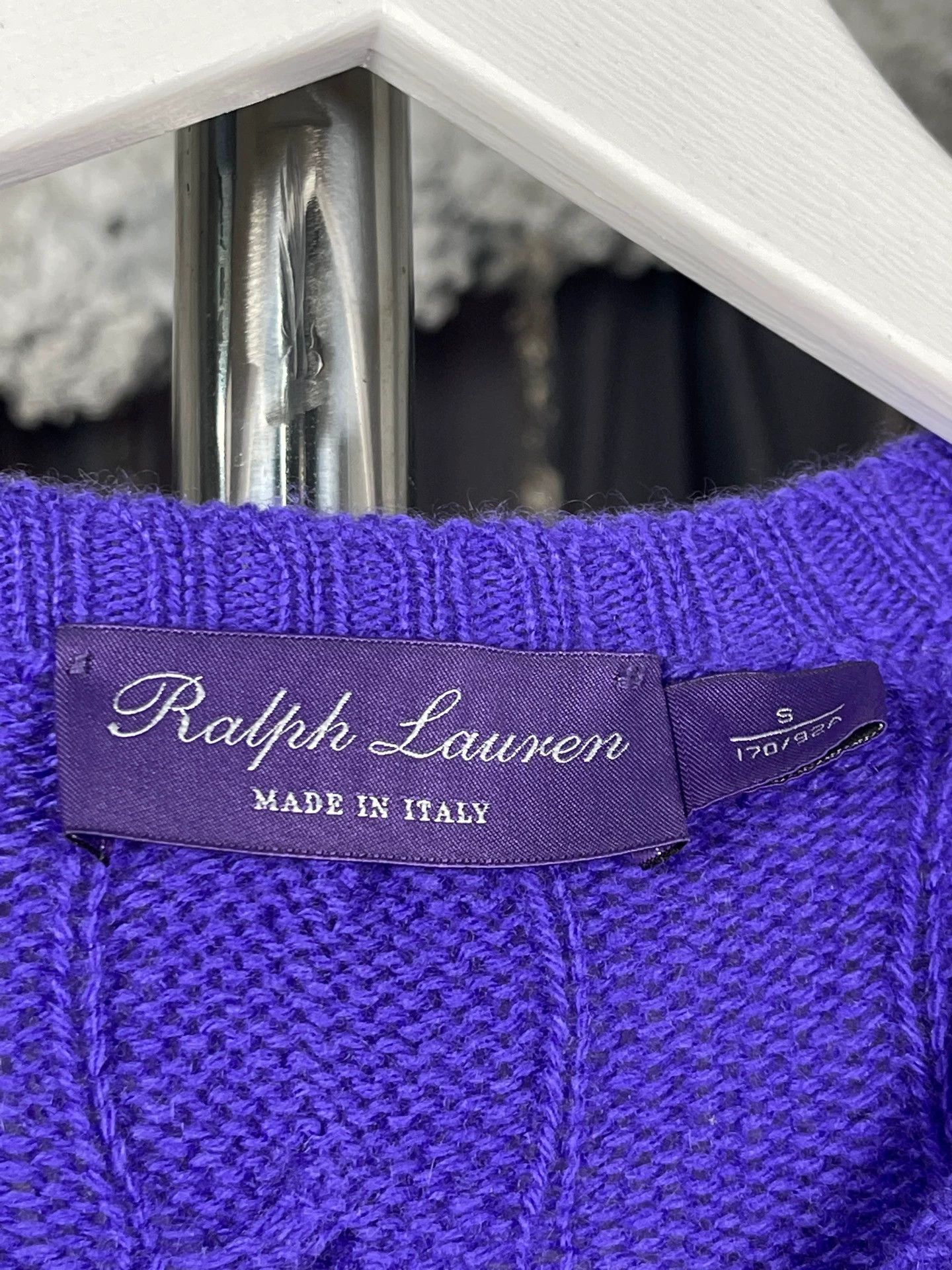 Polo Ralph Lauren Ralph Lauren Purple Label Cable Knit Sweater S New Size US S / EU 44-46 / 1 - 5 Thumbnail