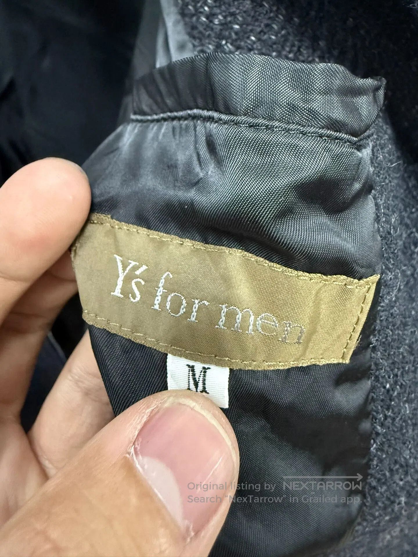 Yohji Yamamoto Yohji Yamamoto Men's Wool Jacket. Size US M / EU 48-50 / 2 - 6 Thumbnail