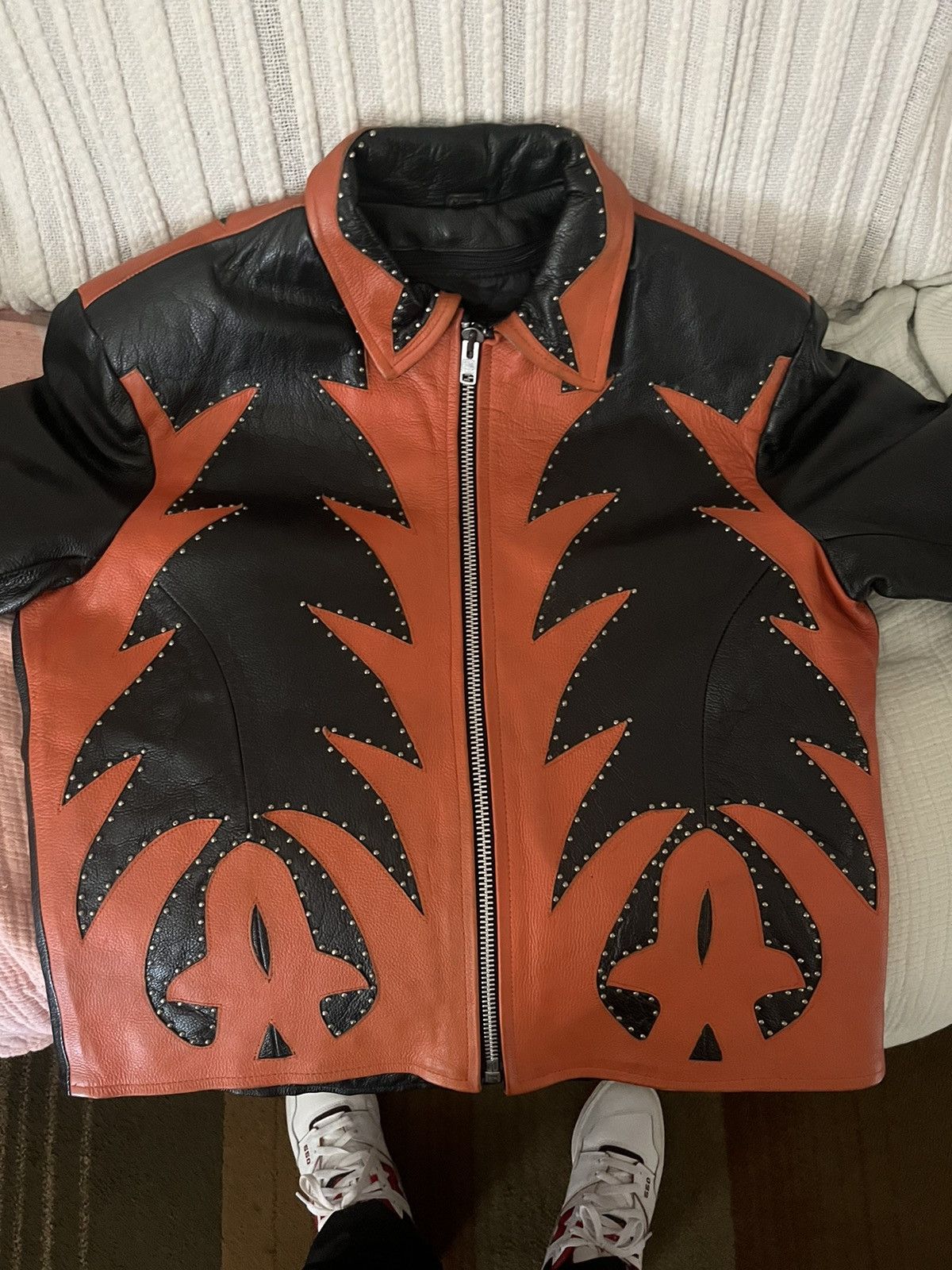 Vintage 2002 Vintage Leather Hasbro Jacket Size US L / EU 52-54 / 3 - 3 Thumbnail