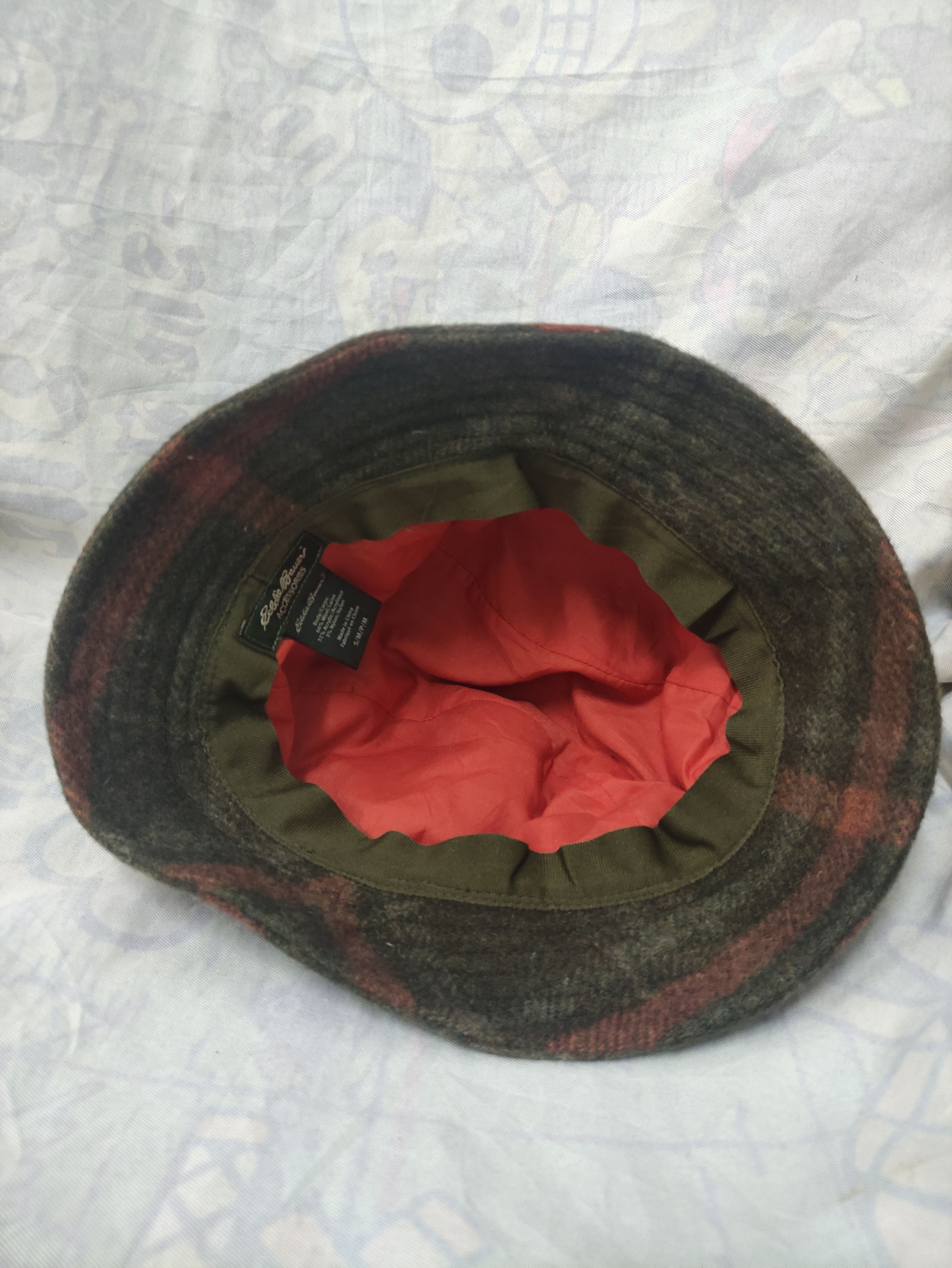 Eddie Bauer × Vintage EDDIE BAUER VINTAGE WOOL BUCKET HAT Size ONE SIZE - 2 Thumbnail