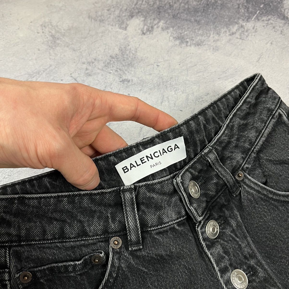 Balenciaga Balenciaga Archetype black washed jeans ss17 Size 30" / US 8 / IT 44 - 3 Thumbnail