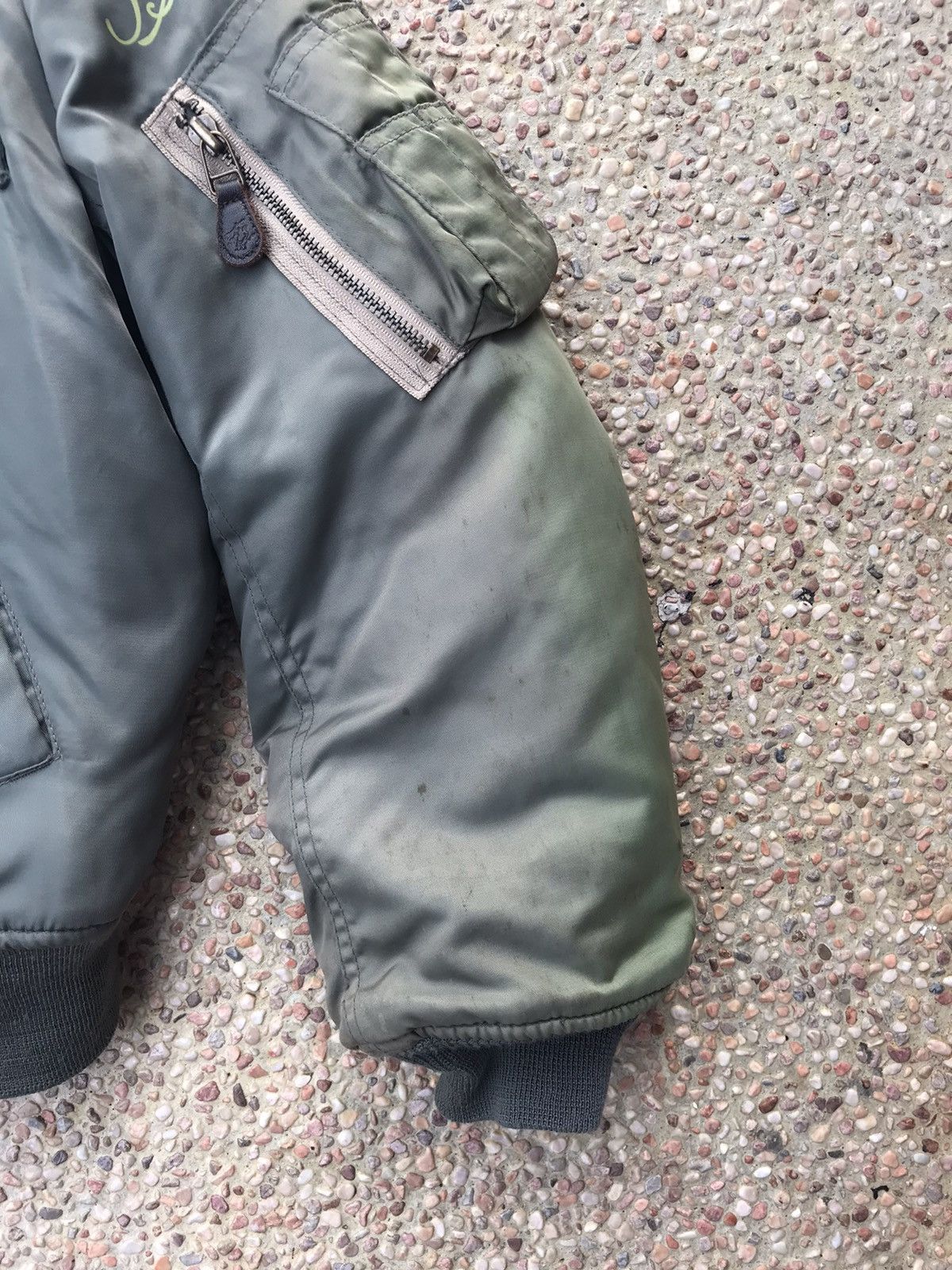 Tedman × Vintage Vintage Ted Man Embroidery Green Army Jacket Size US L / EU 52-54 / 3 - 10 Thumbnail