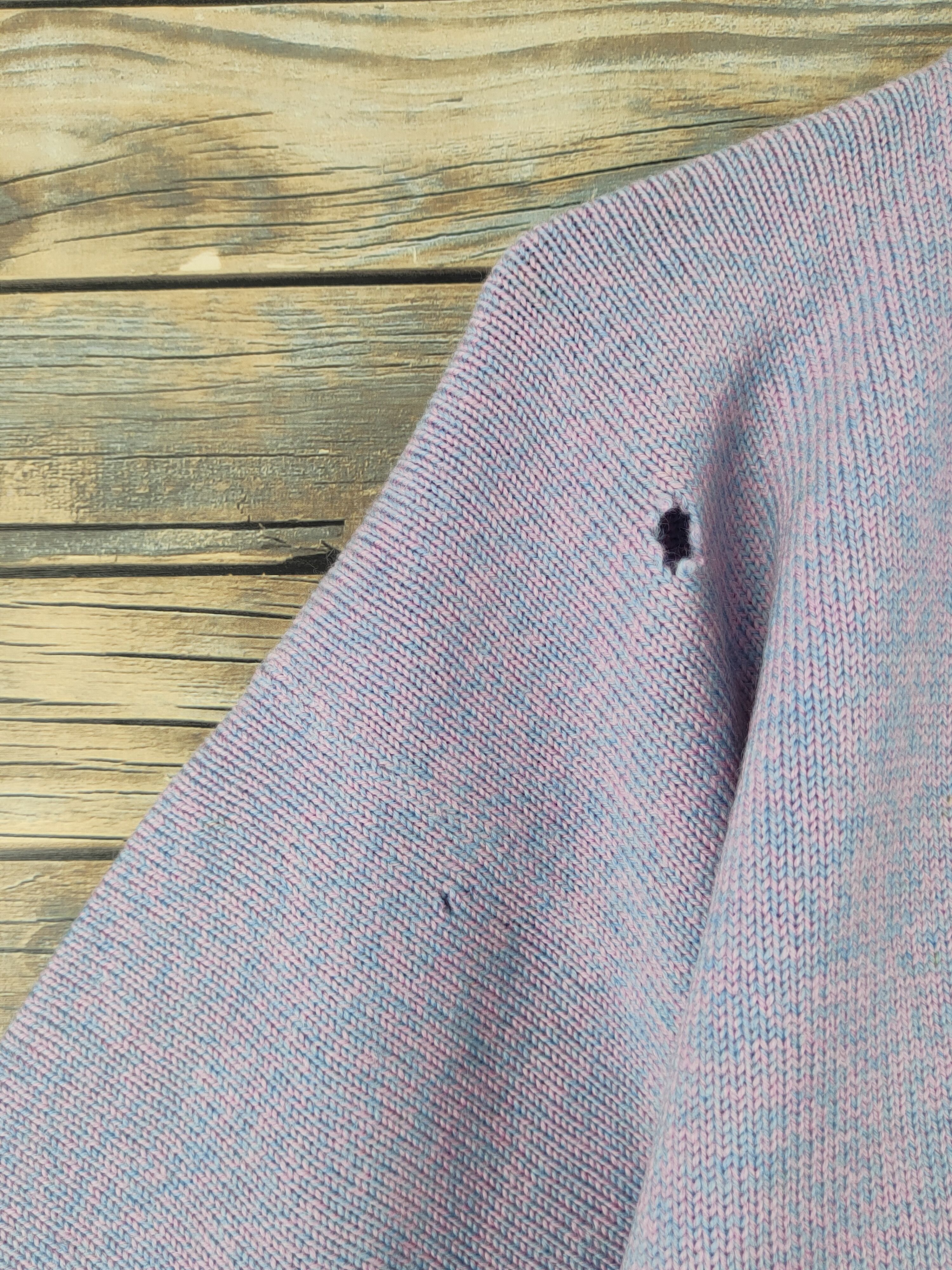 Vintage Japanese Brand Purple Knitwear Cardigan #W186 Size L / US 10 / IT 46 - 4 Thumbnail