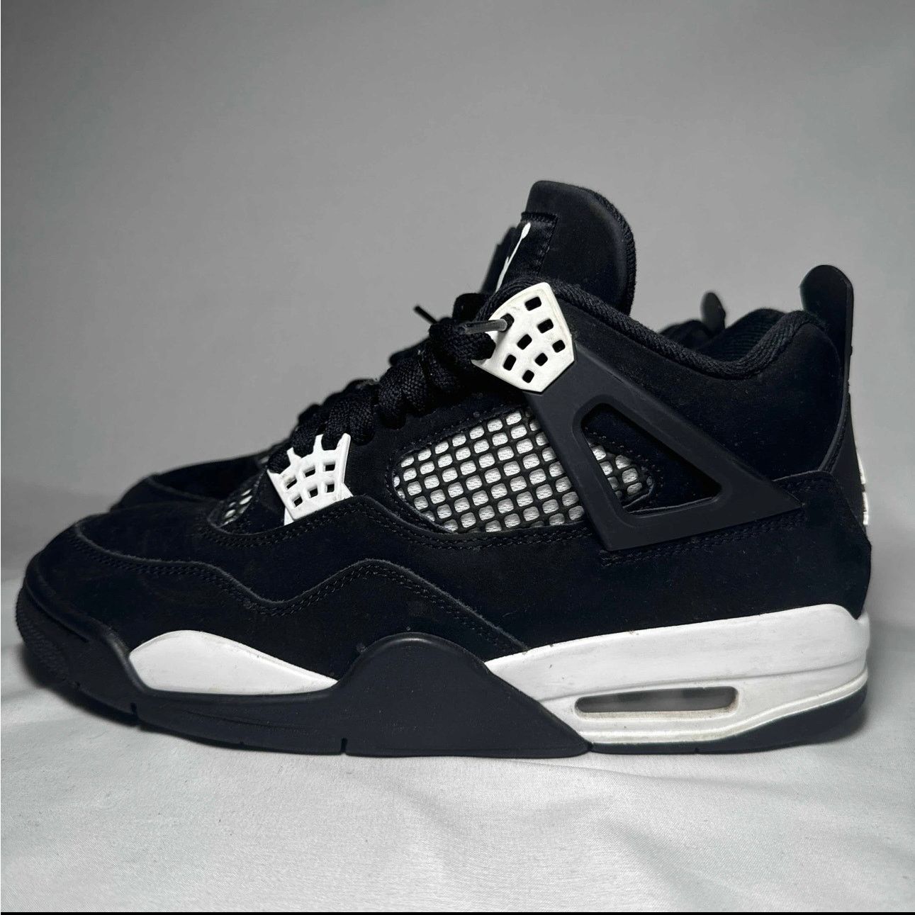 Jordan Brand × Nike Size 8 - Nike Air Jordan 4 Retro White Thunder Men's Shoes Size US 8 / EU 41 - 8 Thumbnail