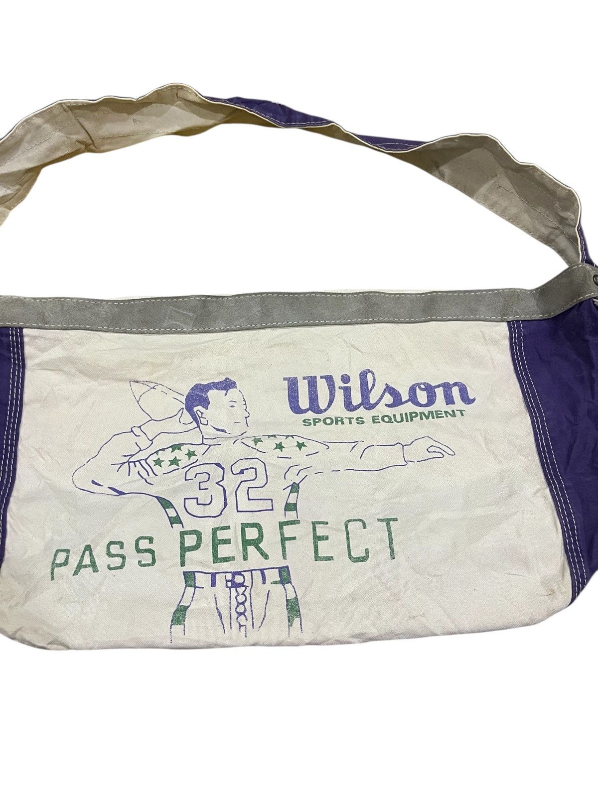 Wilson VINTAGE WILSON CANVAS SHOULDER BAG Size ONE SIZE - 2 Thumbnail