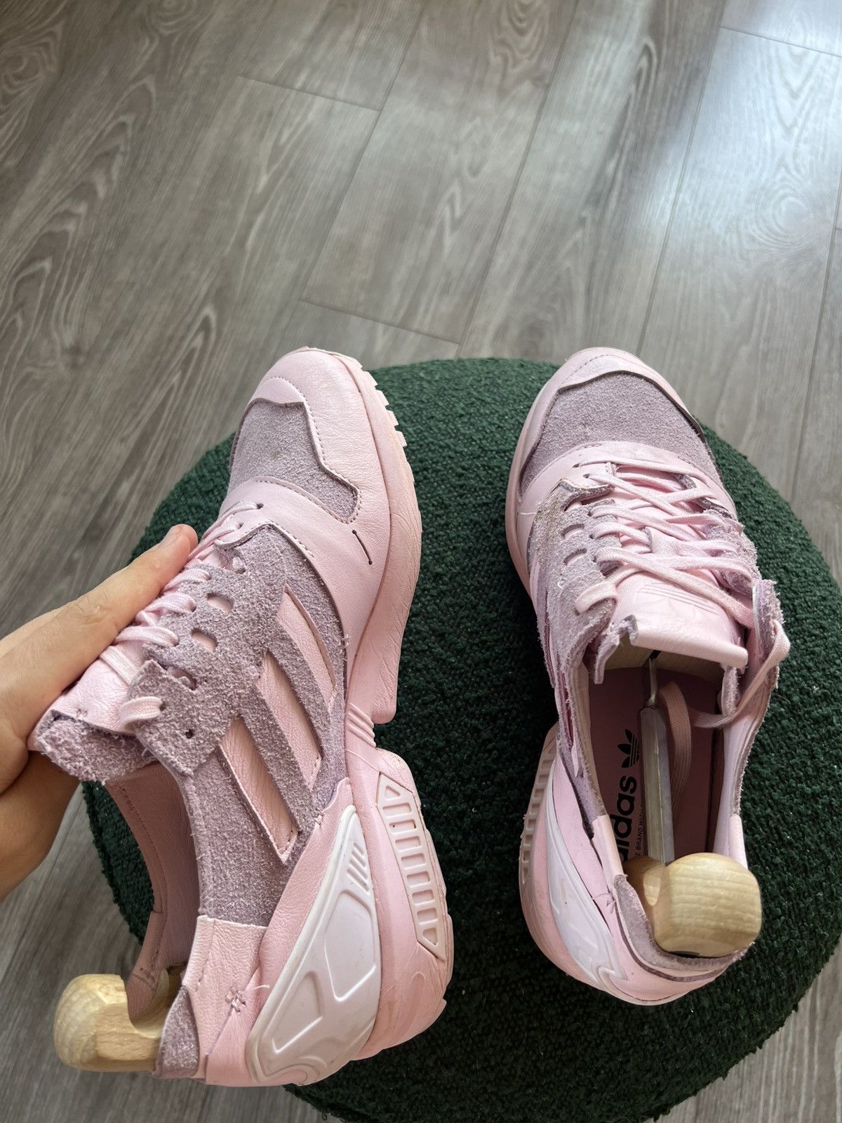 Adidas Adidas Luxury ZX 8000 „Minimalist Iconic” Leather Sneakers Size US 9 / EU 42 - 16 Thumbnail