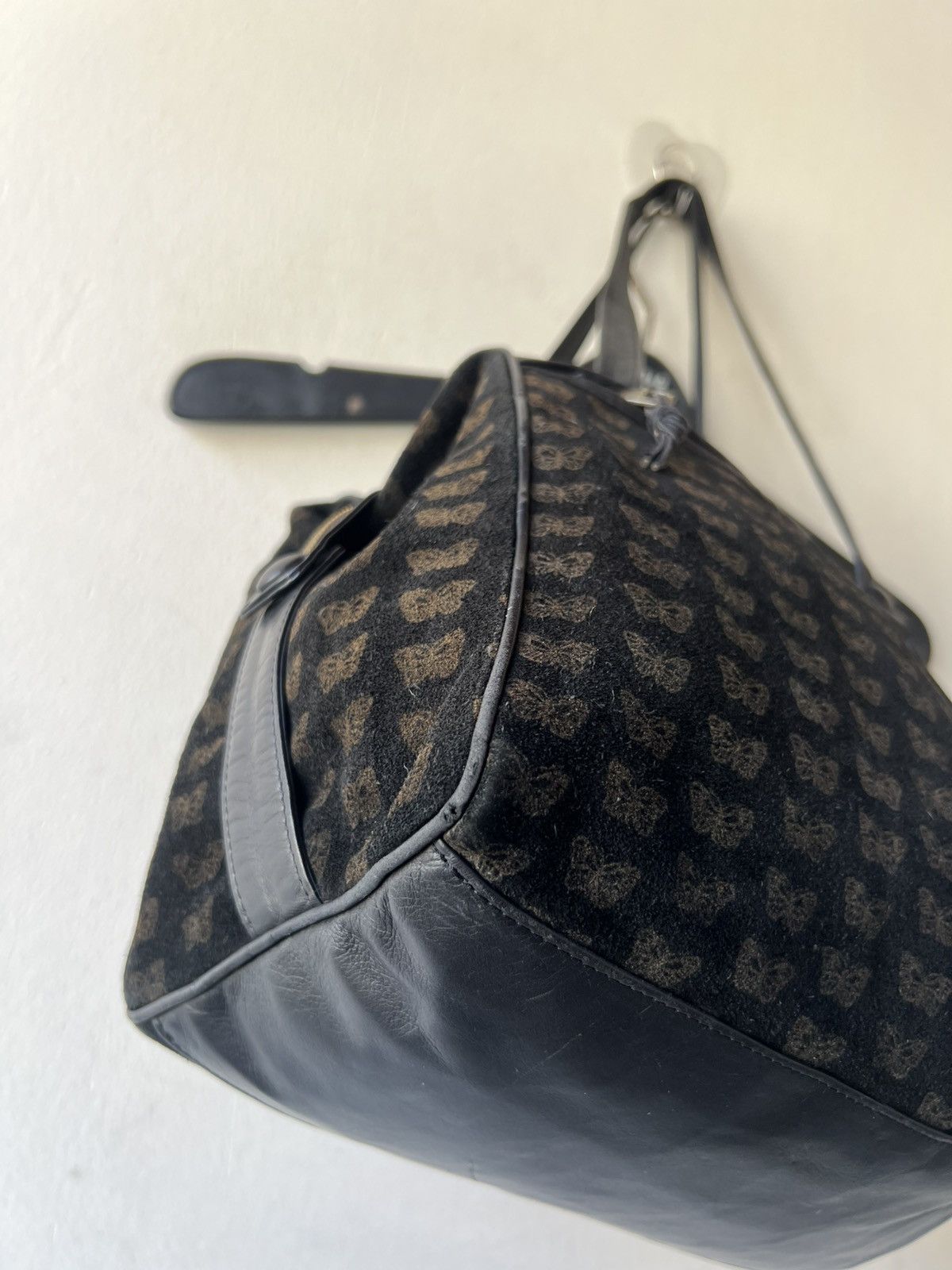 Bottega Veneta Vintage 70s 80s Bottega Venetta Hybrid Leather Bag Size ONE SIZE - 23 Thumbnail
