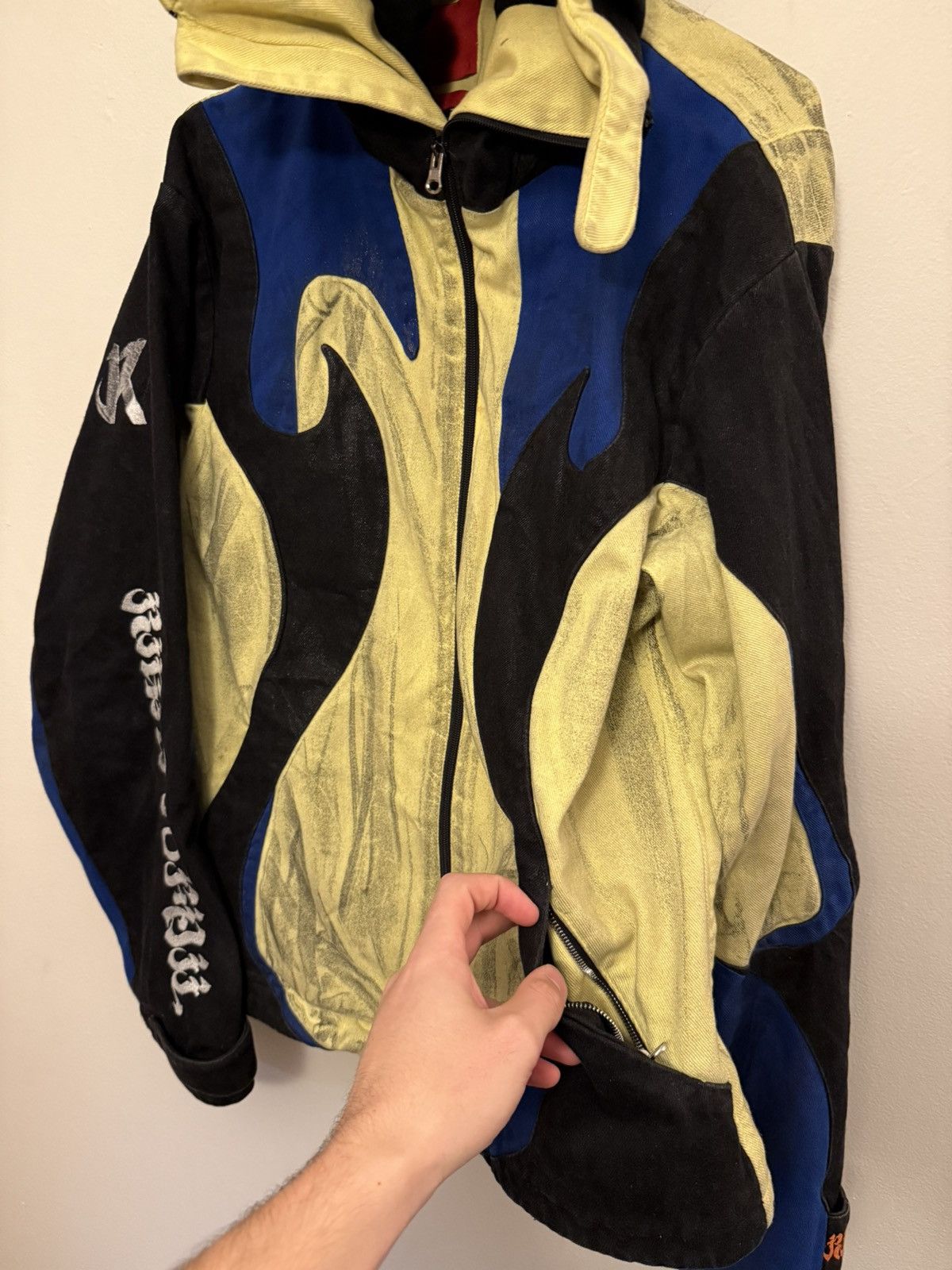 Kusikohc Kusikohc Technical Wingsuit Windbreaker in Blue Green Black Size US M / EU 48-50 / 2 - 5 Thumbnail