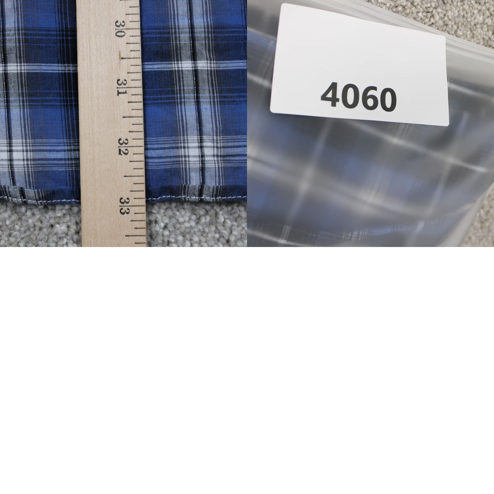 Roper Roper Pearl Snap Shirt Mens Large Plaid Long Sleeve Blue Pattern Cowboy Western Pearl Snap Button-Up Shirt Mens Large Size US L / EU 52-54 / 3 - 9 Thumbnail